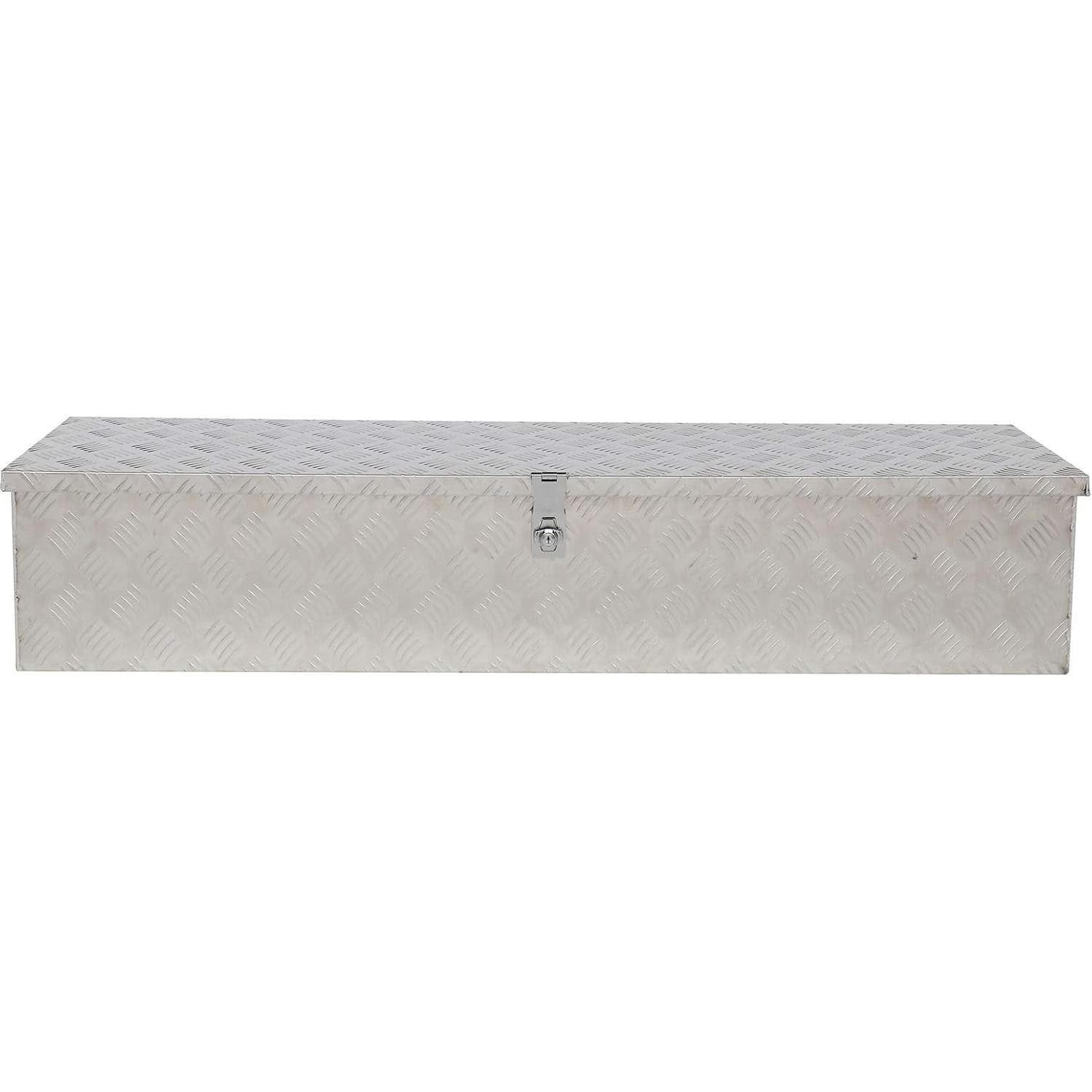 Caja de Herramientas de Aluminio MOTORHOT 127x36x25 cm Plata