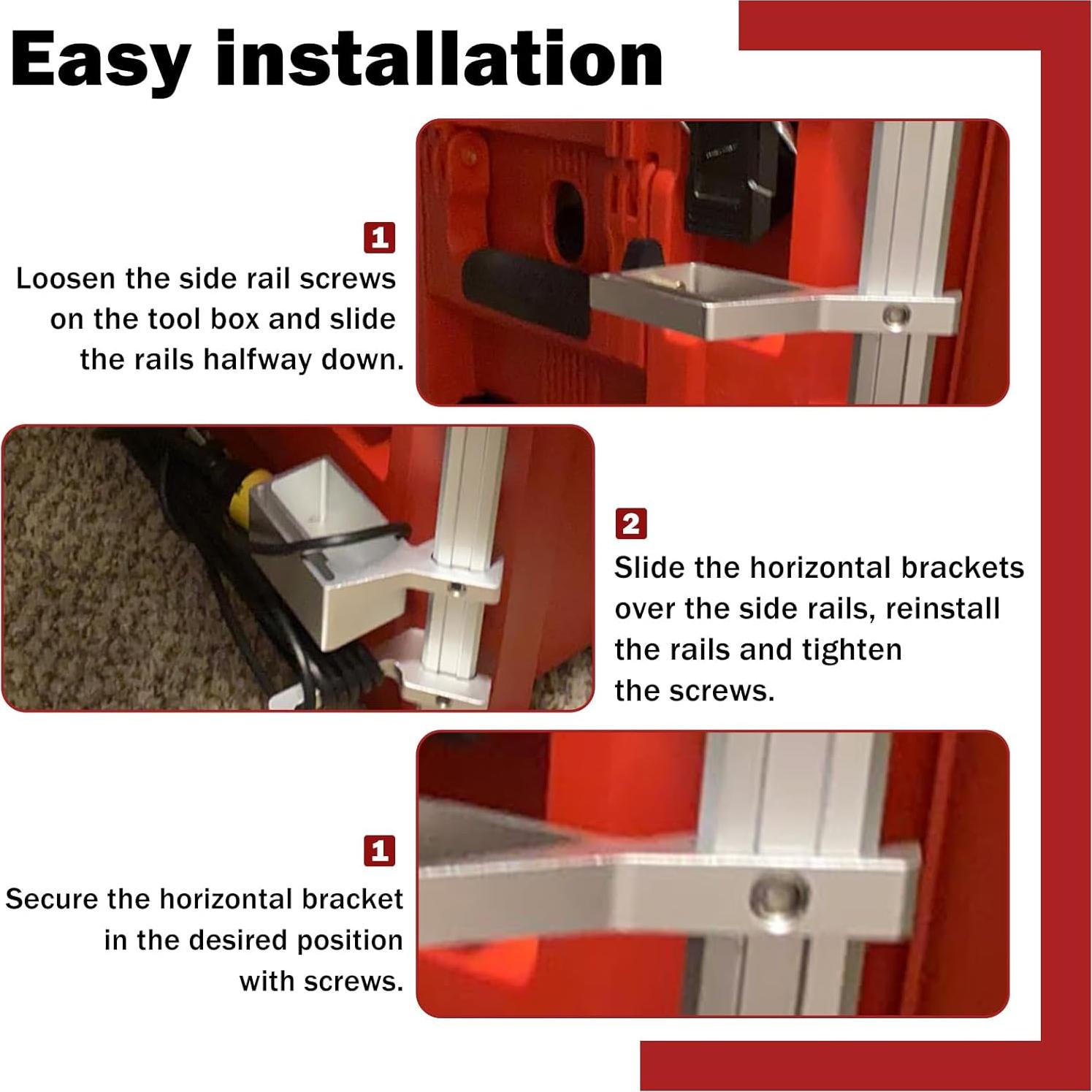 Soporte de Montaje Milwaukee Packout CNQLIS - Aluminio 6061