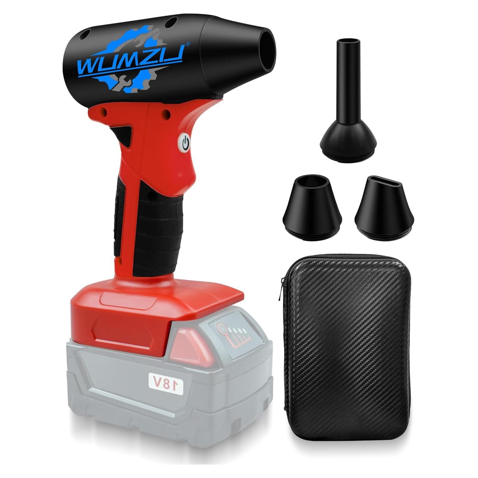 Soplador de Aire Comprimido WUMZIJ 130000 RPM Portátil 0.28kg