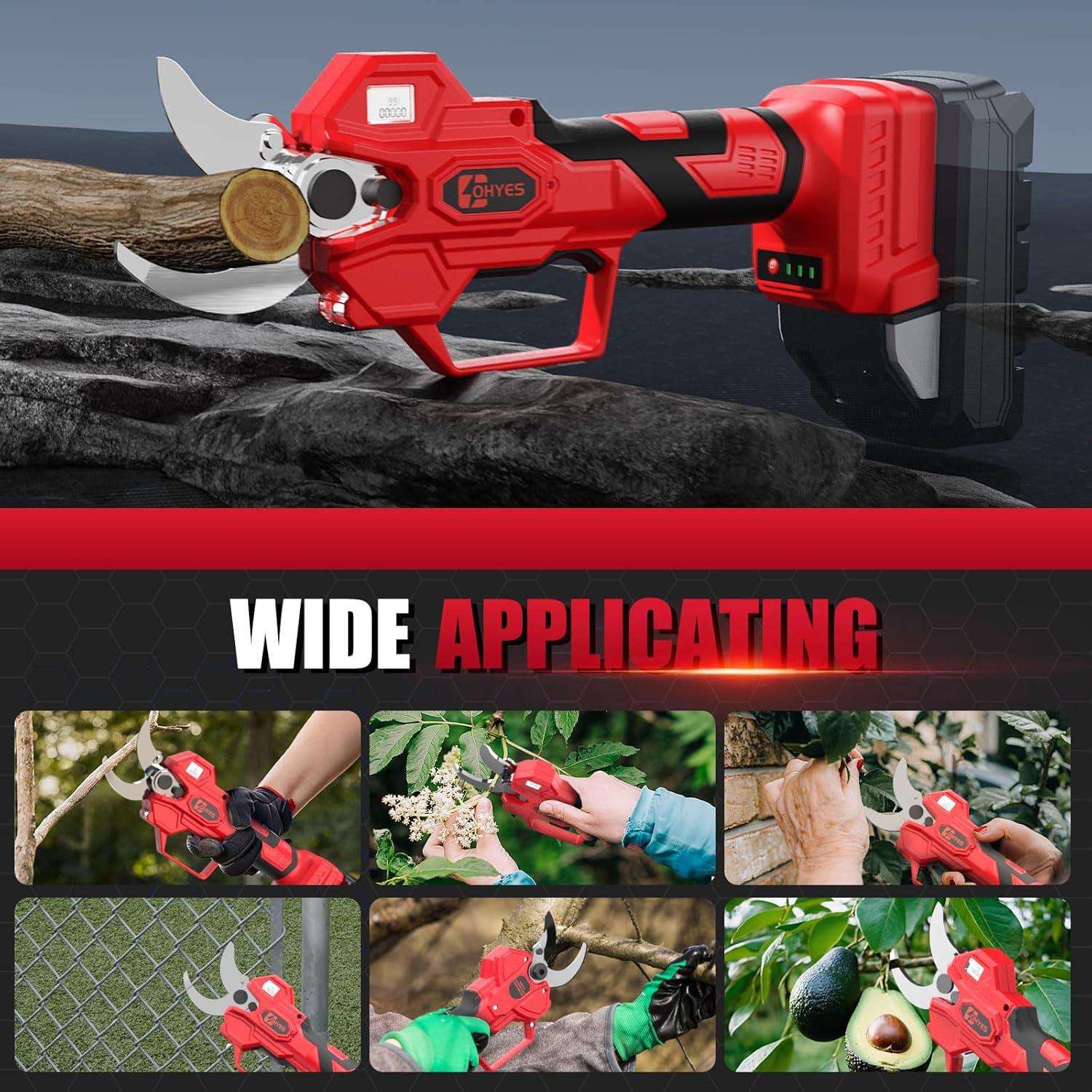 Tijeras de Podar Eléctricas Ohyes ZX0984 60mm Cuchilla SK7