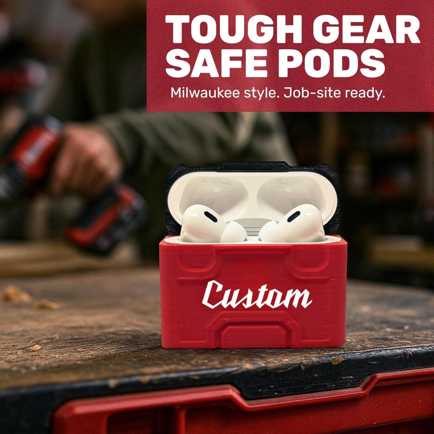 Funda Magnética para AirPods Pro Milwaukee - Personalizada