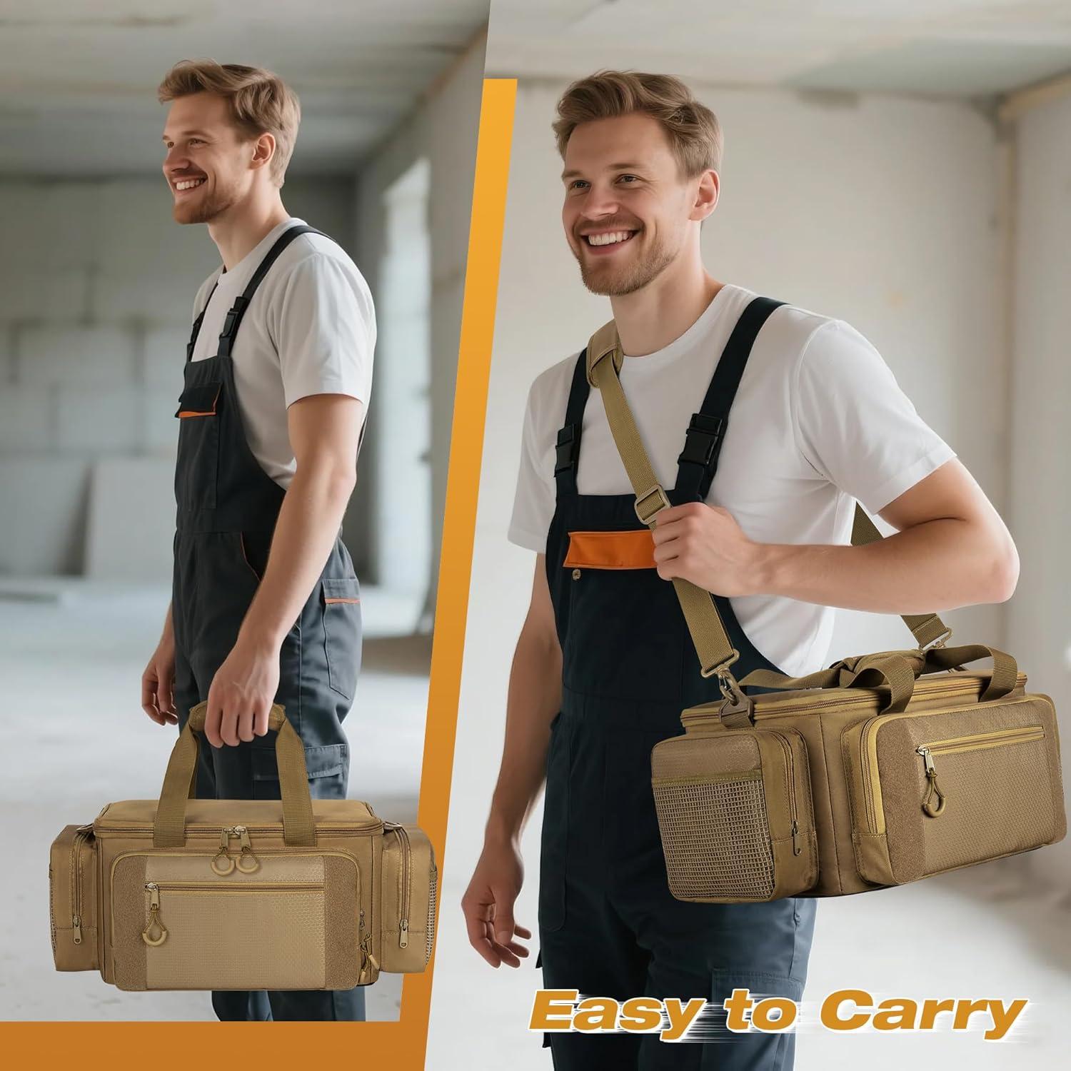 Bolsa de Herramientas Táctica Trahzia 35.56 cm Caqui