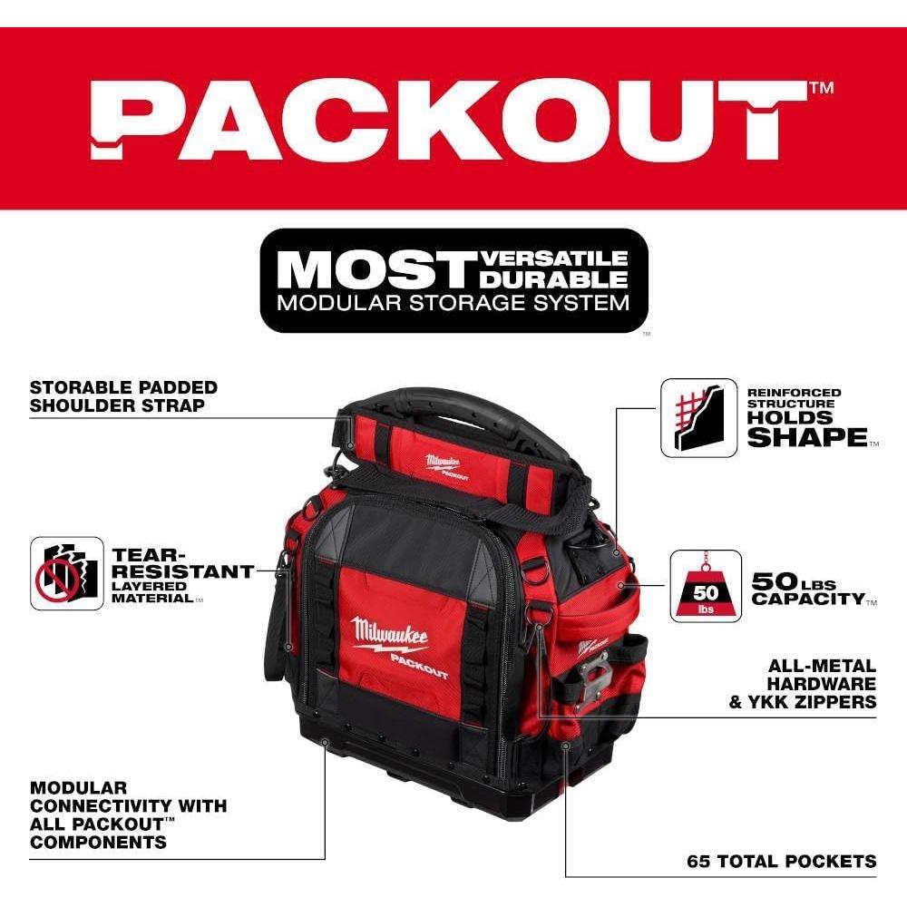 Bolsa de Herramientas Milwaukee PACKOUT 15" Resistente