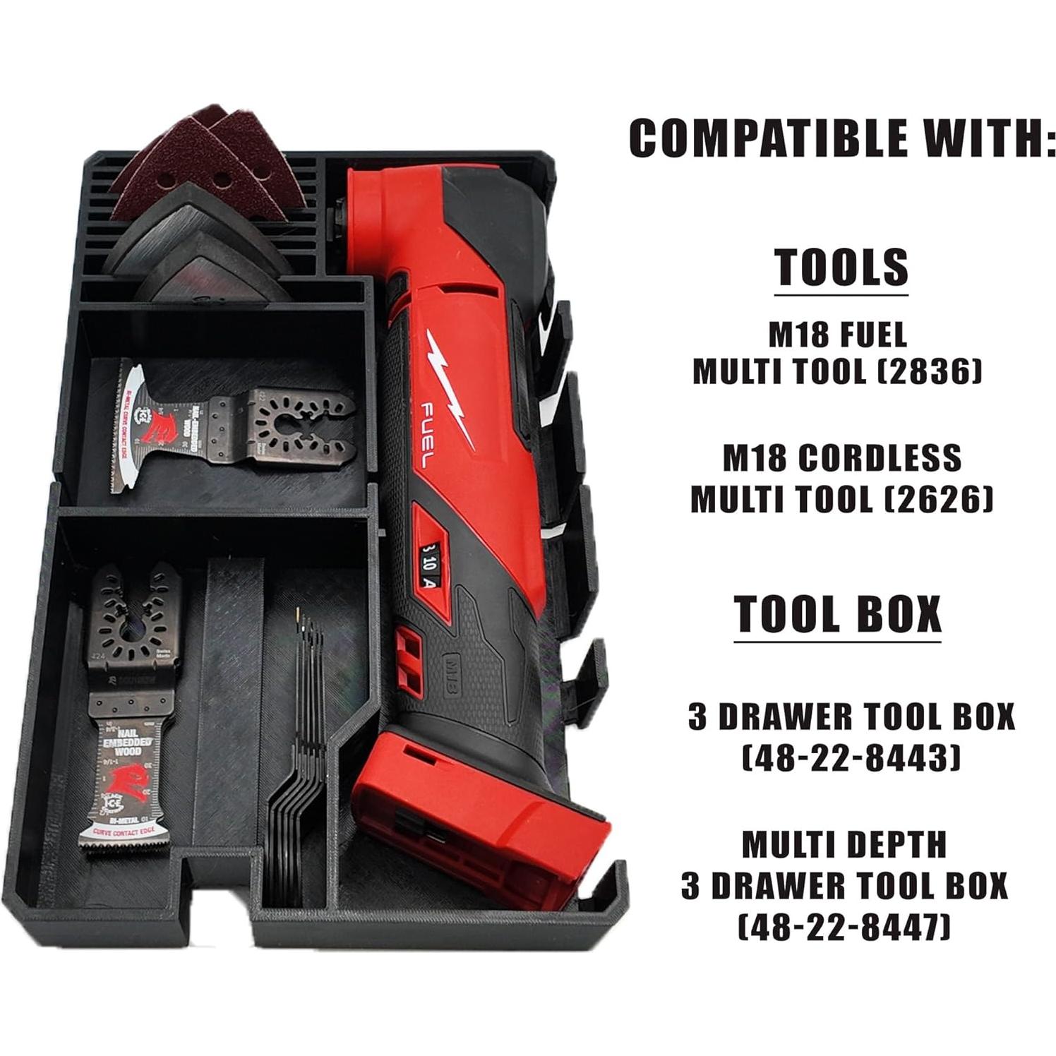 Organizador de Herramientas TidyTool M18 para Cajones Packout