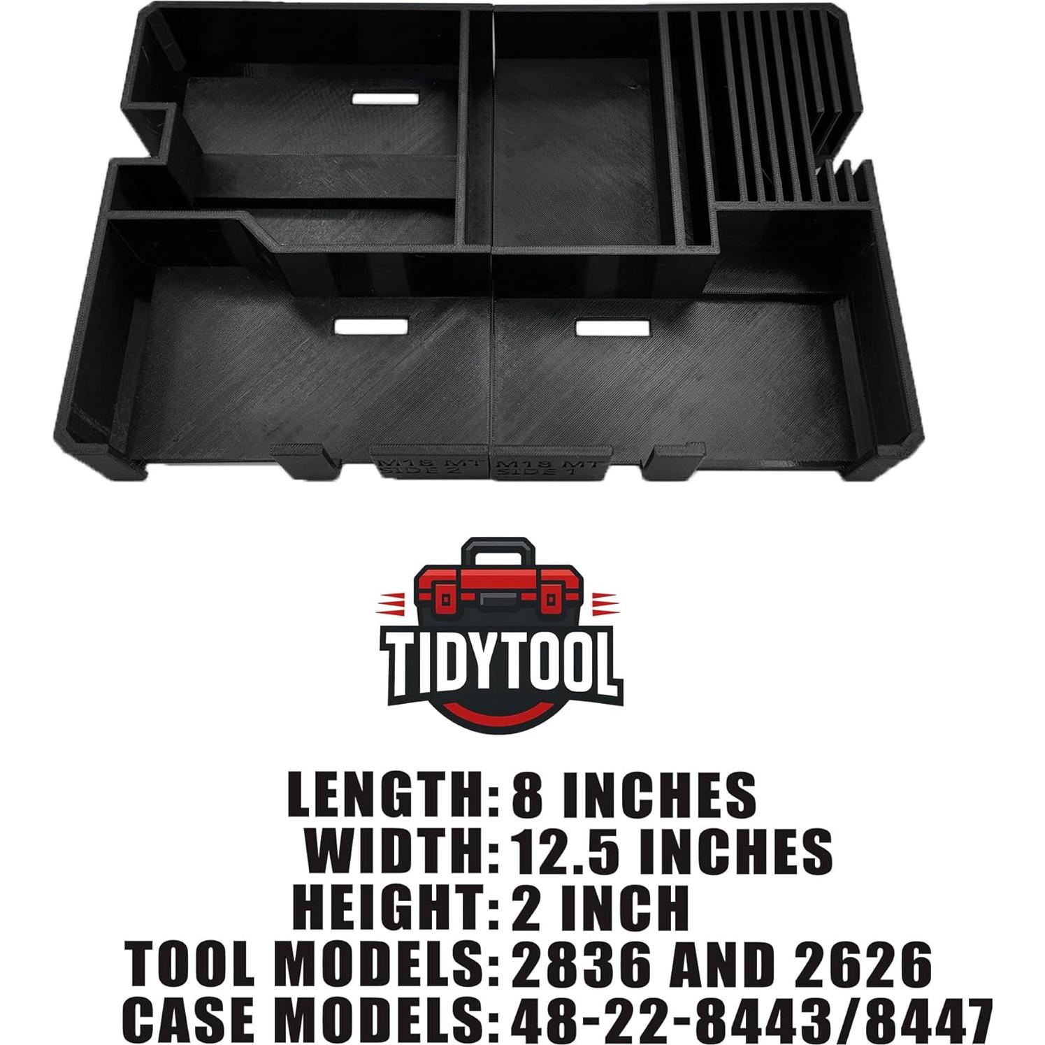 Organizador de Herramientas TidyTool M18 para Cajones Packout