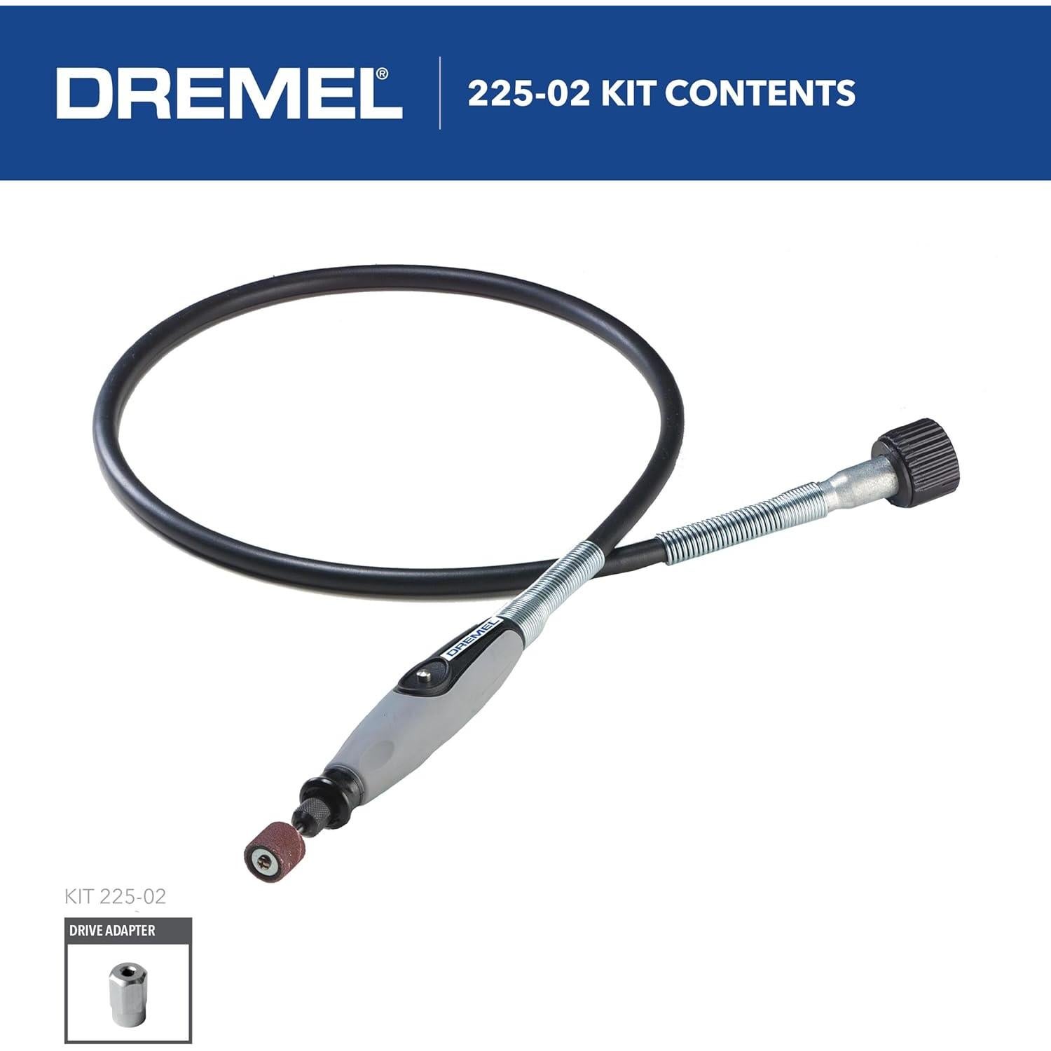 Accesorio Eje Flexible Dremel 225 - 91.44 cm para Grabado y Pulido