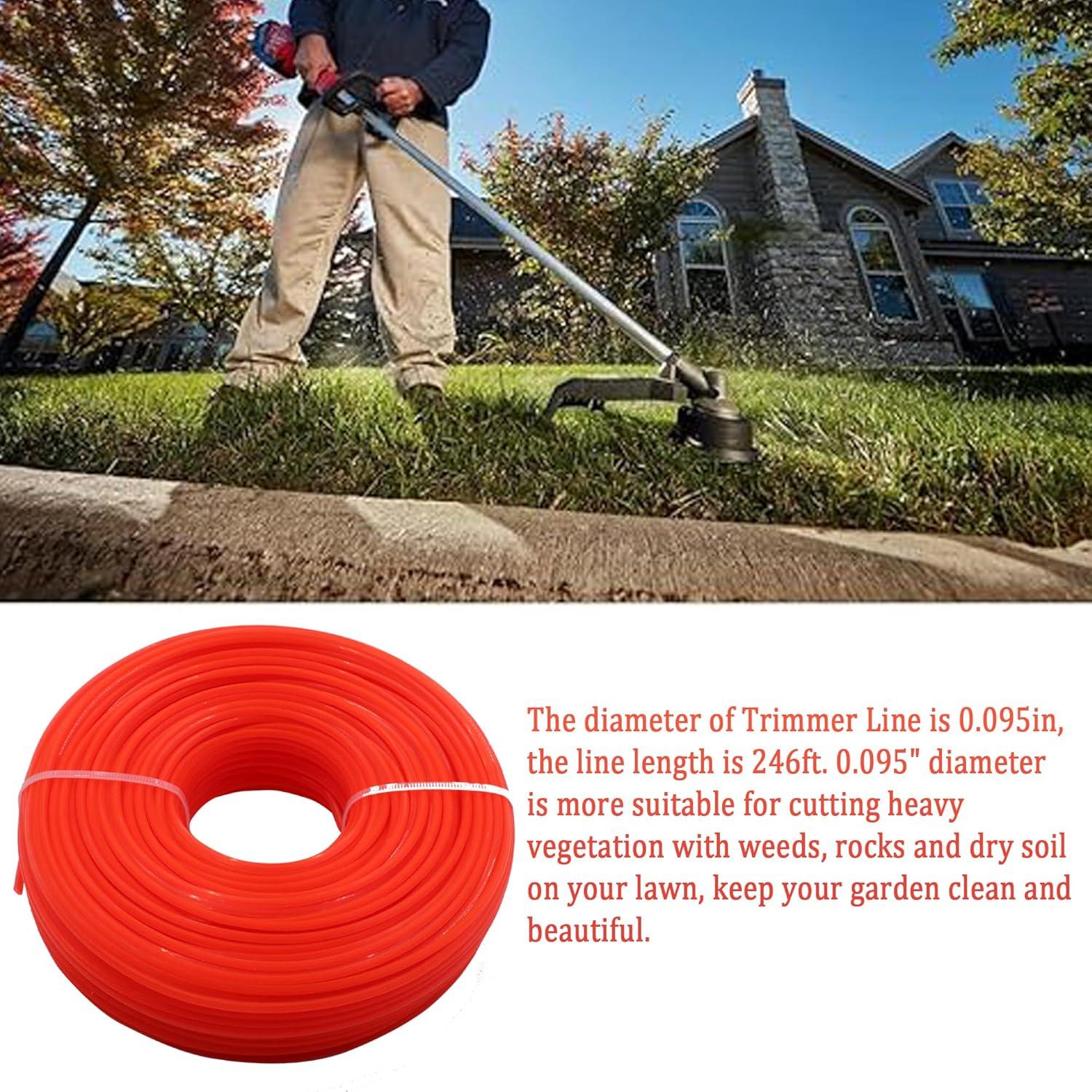 Línea de Recortadora Premium Shinelan 0.095" 74.68 m Nylon