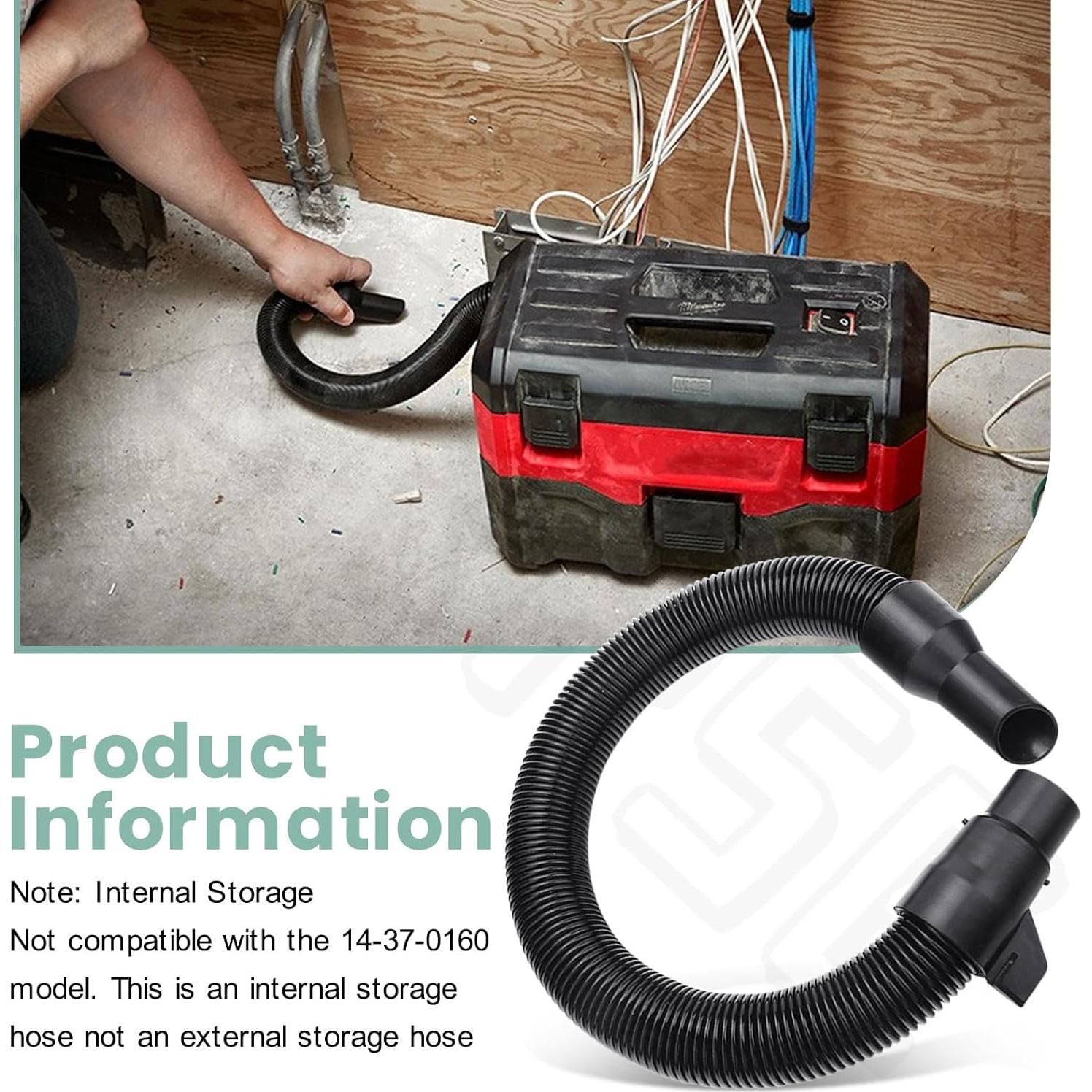 Manguera de vacío BERPSE 14-37-0105 para aspiradora Milwaukee M18