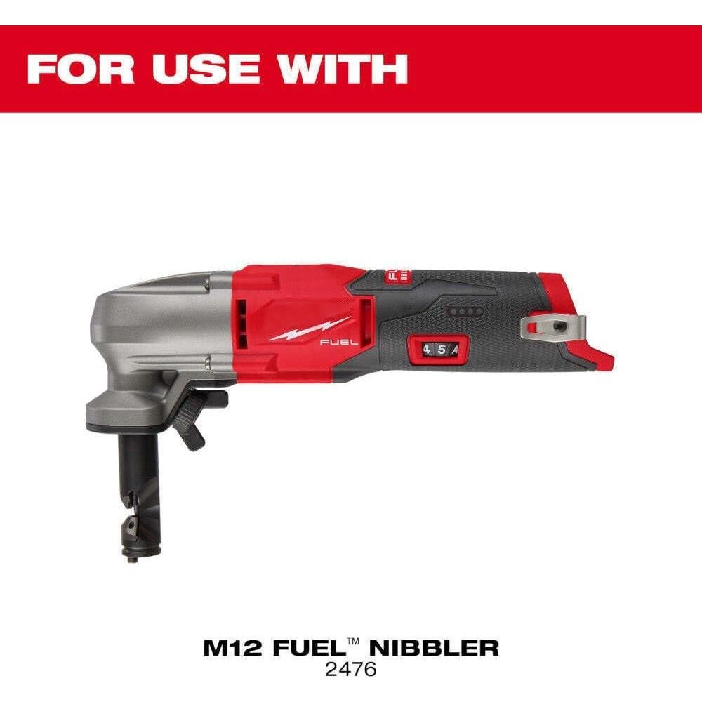 Conjunto Punch y Die Milwaukee 48-44-0272 para Nibbler M12