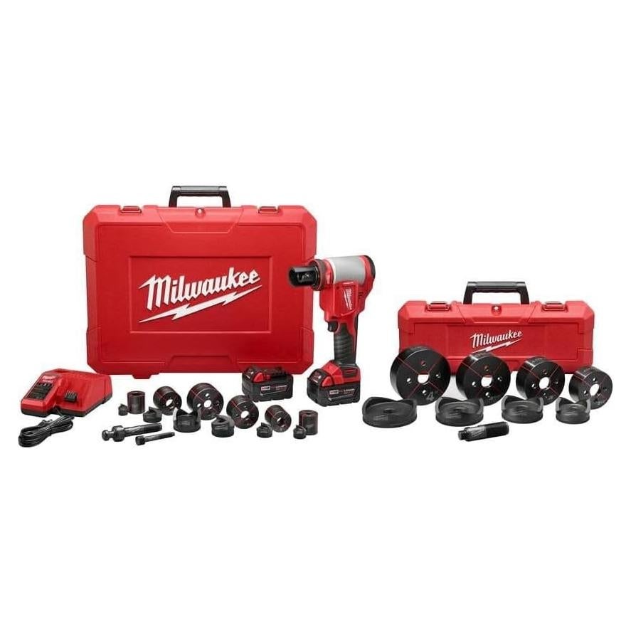 Herramienta de Knockout Milwaukee M18 Forcelogic 10 Toneladas 1/2" a 4"