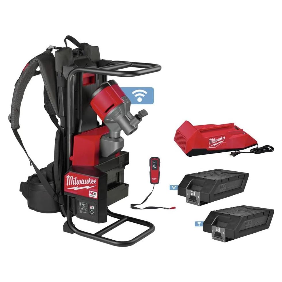 Vibrador de Concreto Inalámbrico Milwaukee MXF371-2XC 6.35 cm