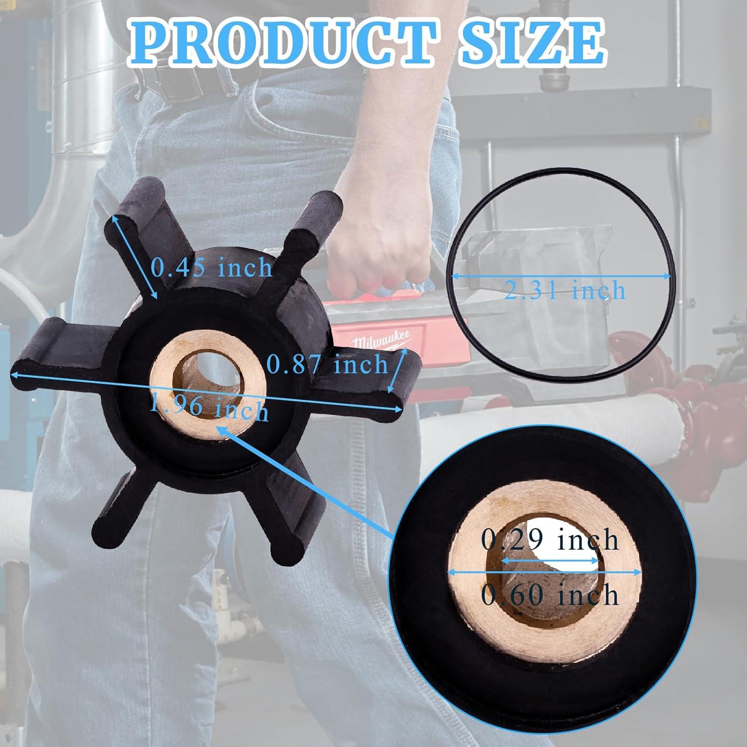 Kit de Impulsor y O-Ring Milwaukee M18 49-16-2771 de Latón