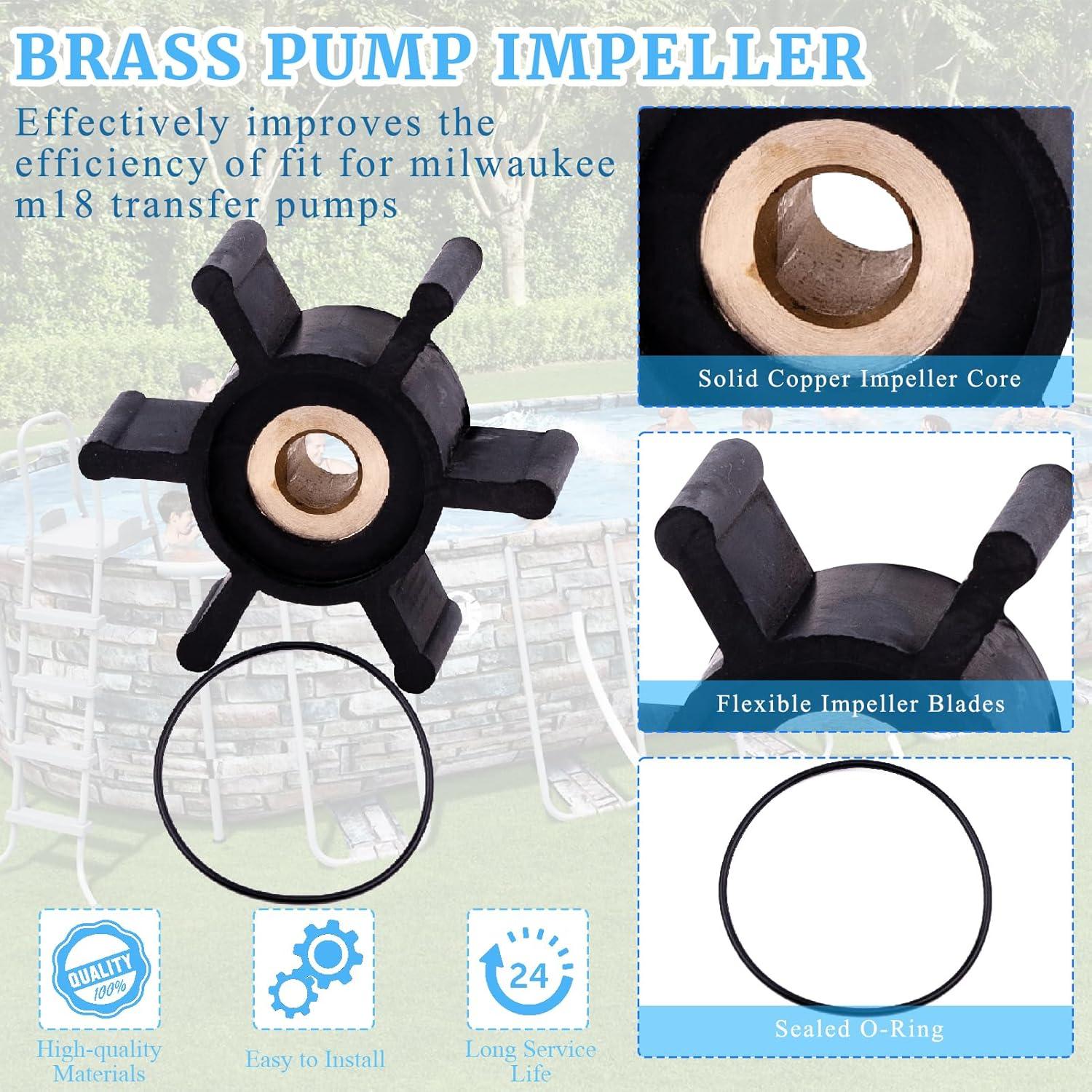 Kit de Impulsor y O-Ring Milwaukee M18 49-16-2771 de Latón