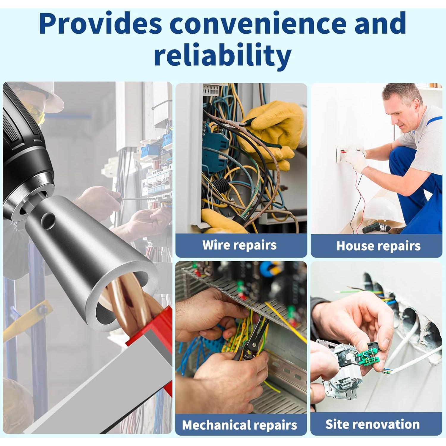 Herramienta Torcedora de Alambre BURMONG para Taladro 0.49kg