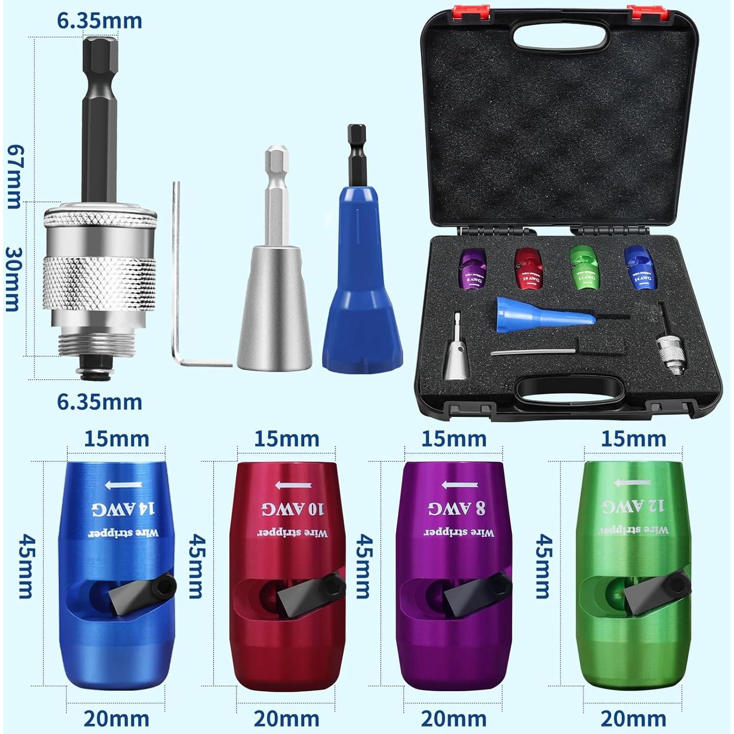 Herramienta Torcedora de Alambre BURMONG para Taladro 0.49kg