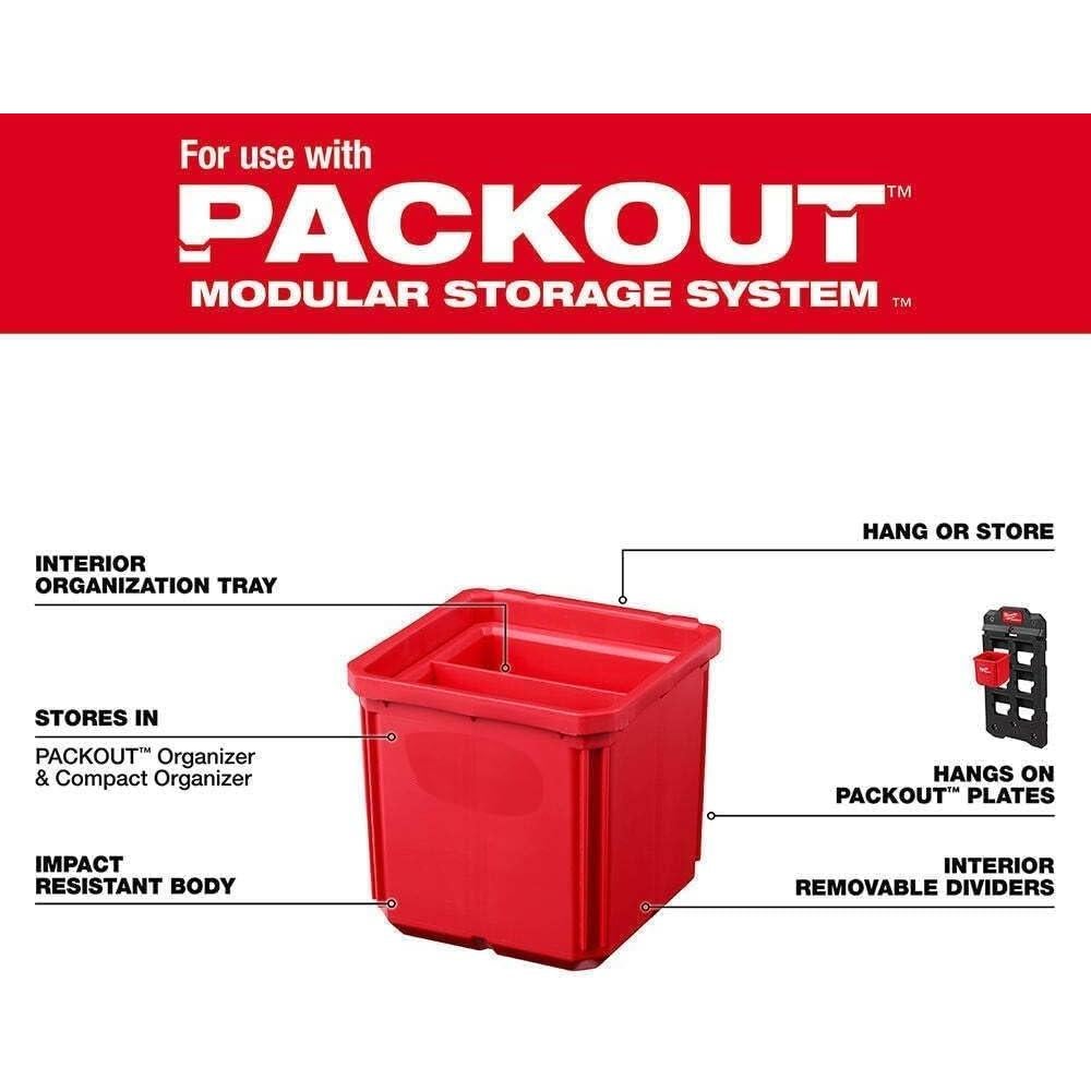 Packout Caja de Herramientas Milwaukee 48-22-8062 Juego de 2 Pk