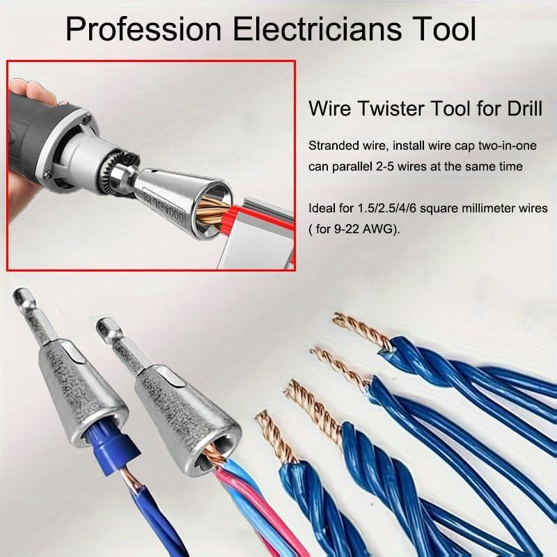 Desforrador de Cables Eléctrico GXILLPEI 15 Piezas 8-14 AWG