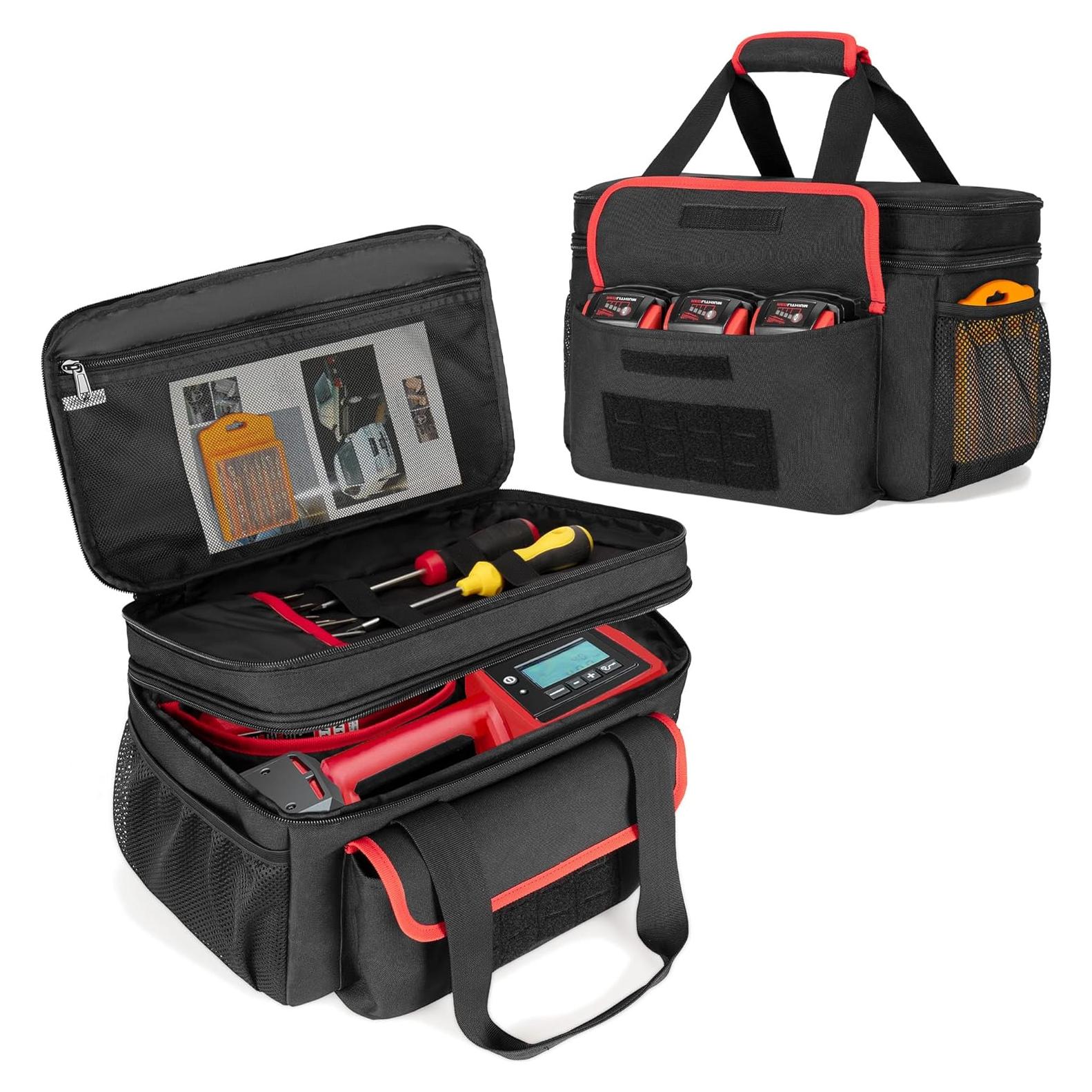 Bolsa de Transporte Rexmica para Inflador Milwaukee M18 39.6x21.6cm