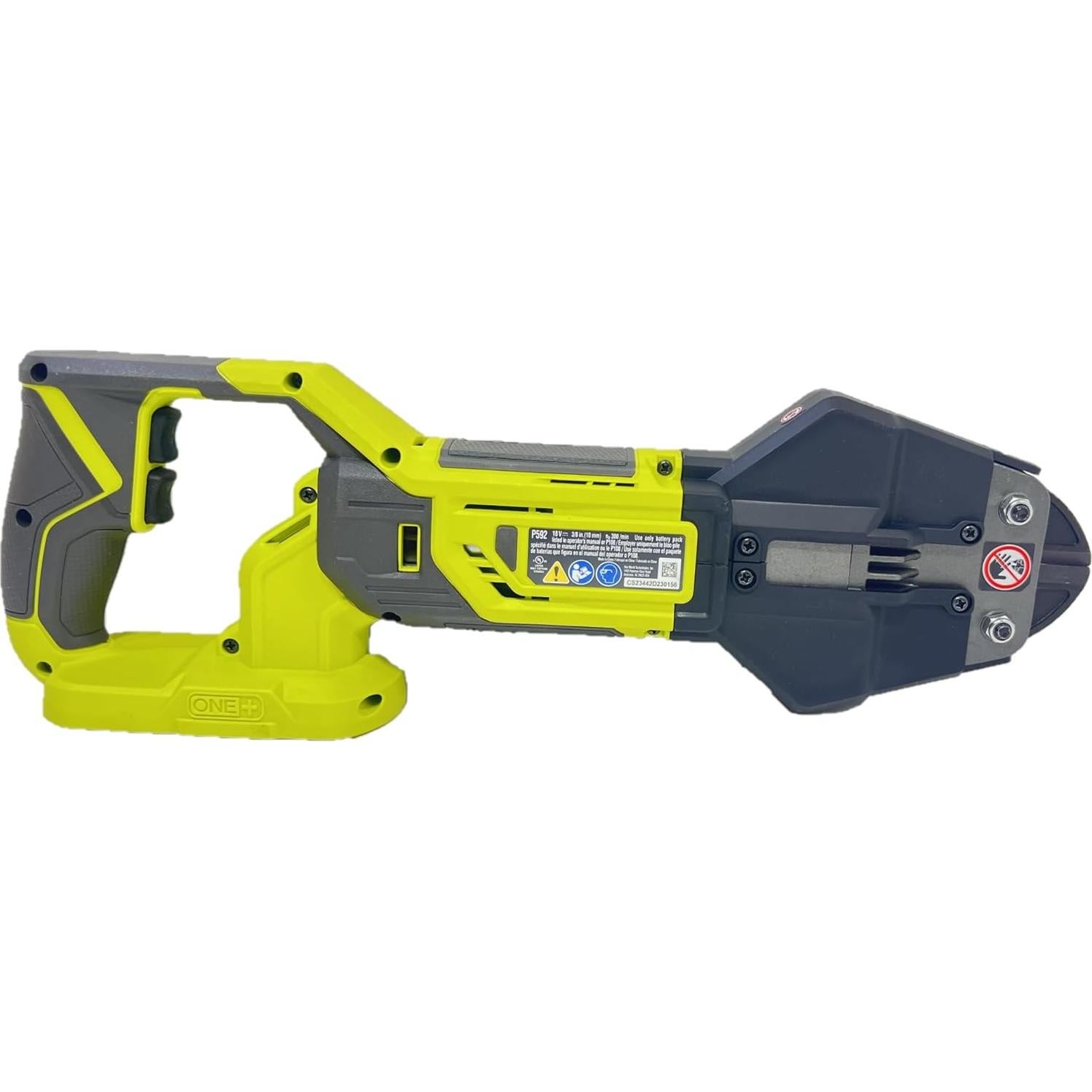 Cortadora de Pernos Inalámbrica Ryobi 18V P592 - 2.76 kg