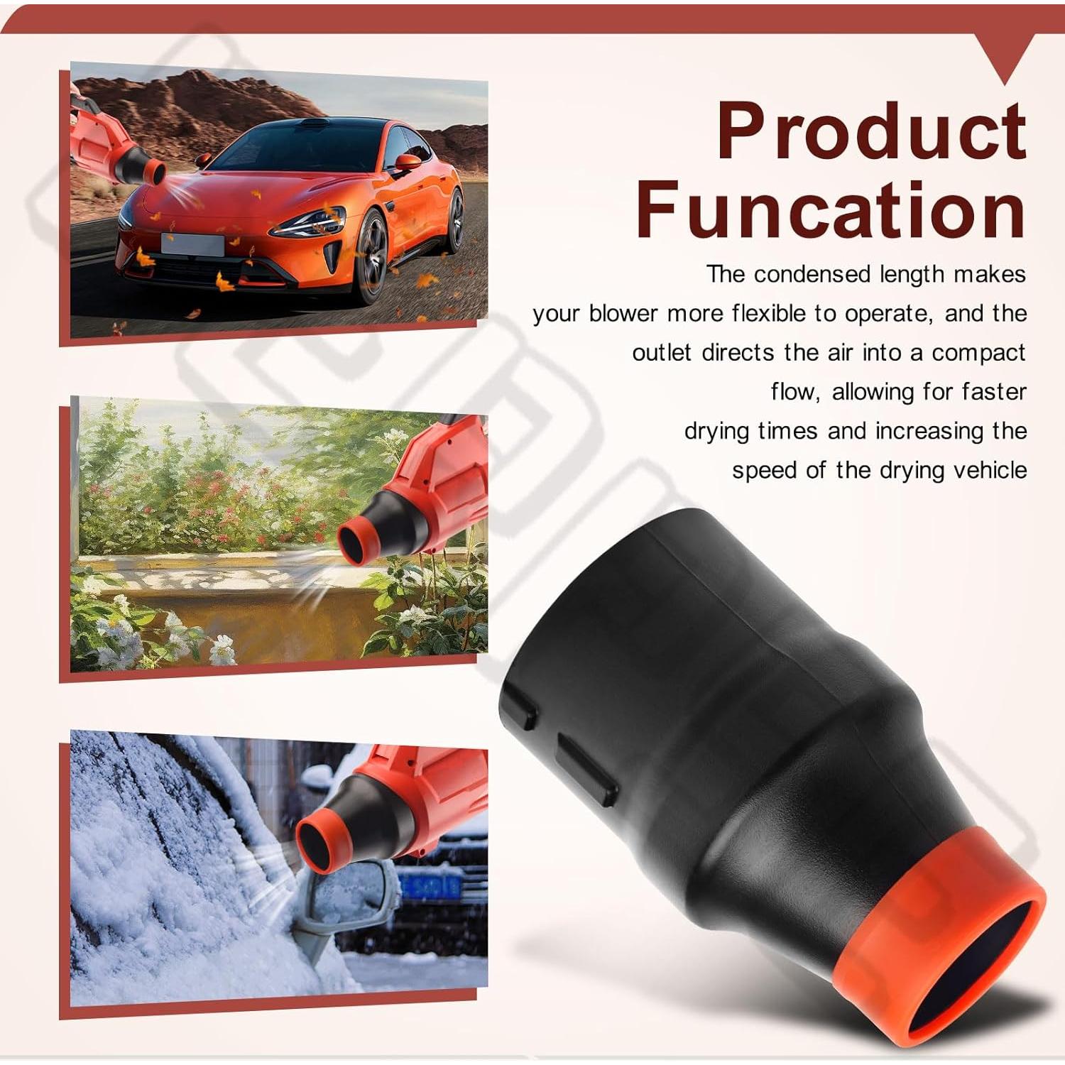 Boquilla de Secado para Soplador Milwaukee M18 20.32 cm