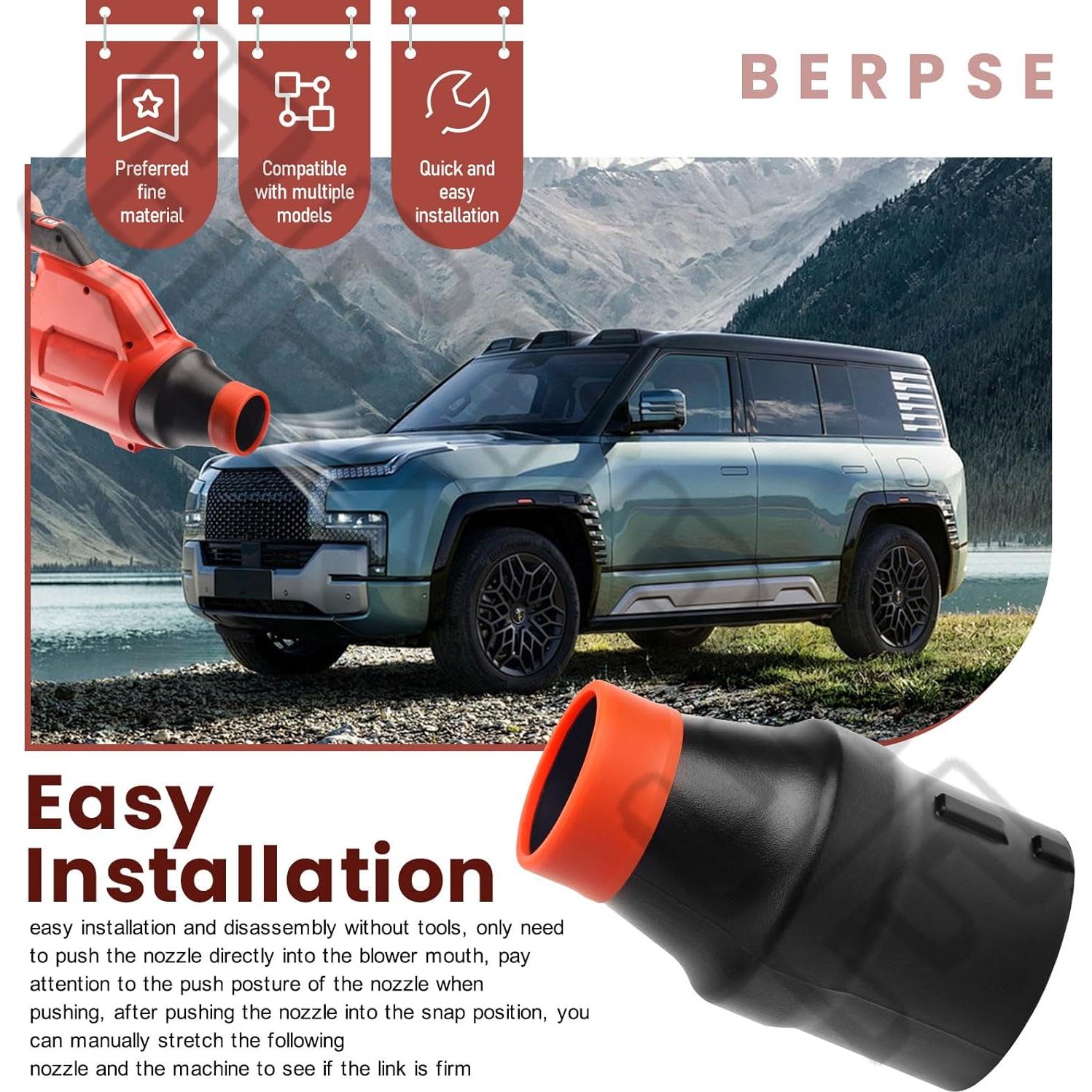 Boquilla de Secado para Soplador Milwaukee M18 20.32 cm