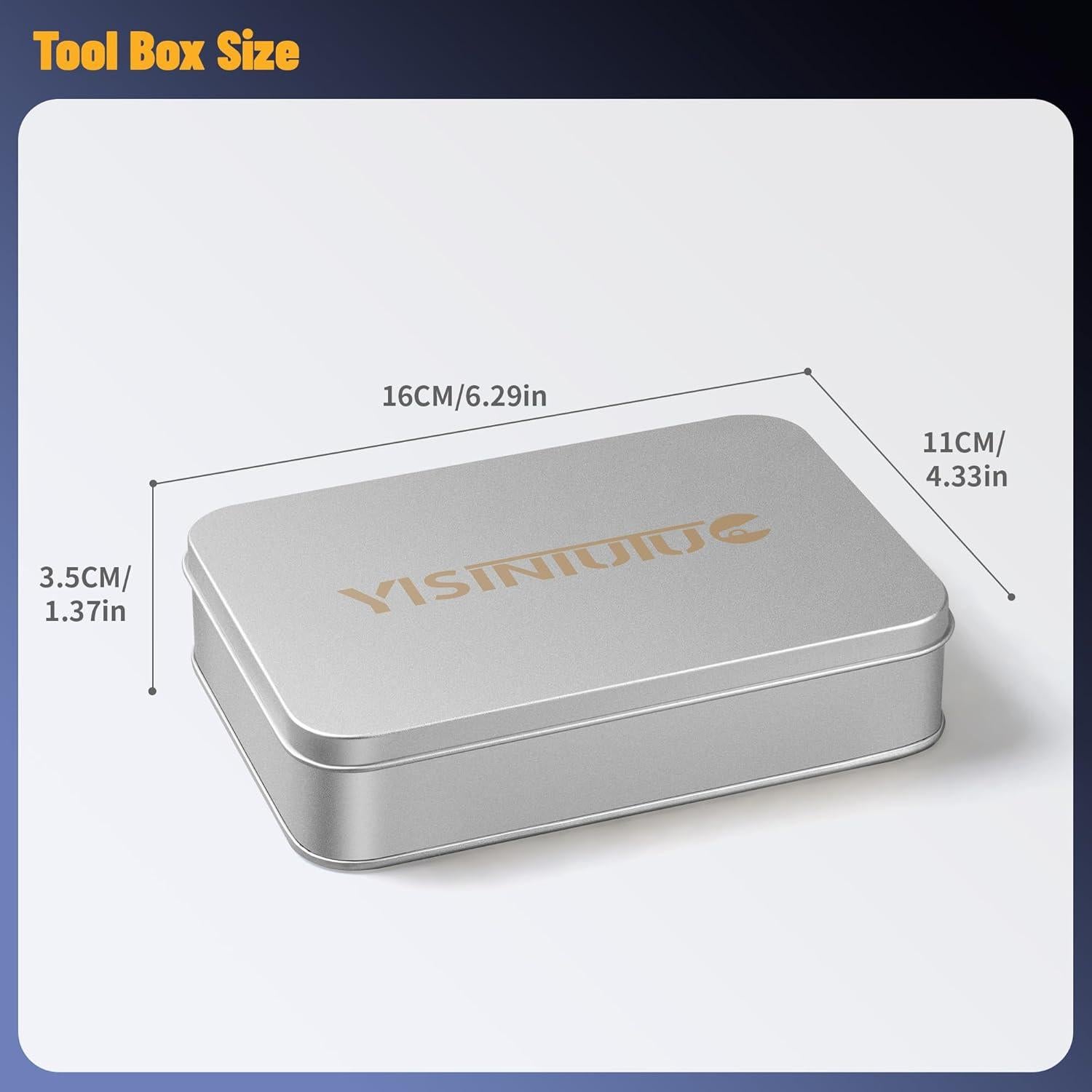 Juego de Fresas de Carburo YISINIUTUO 10 Piezas 6.35mm