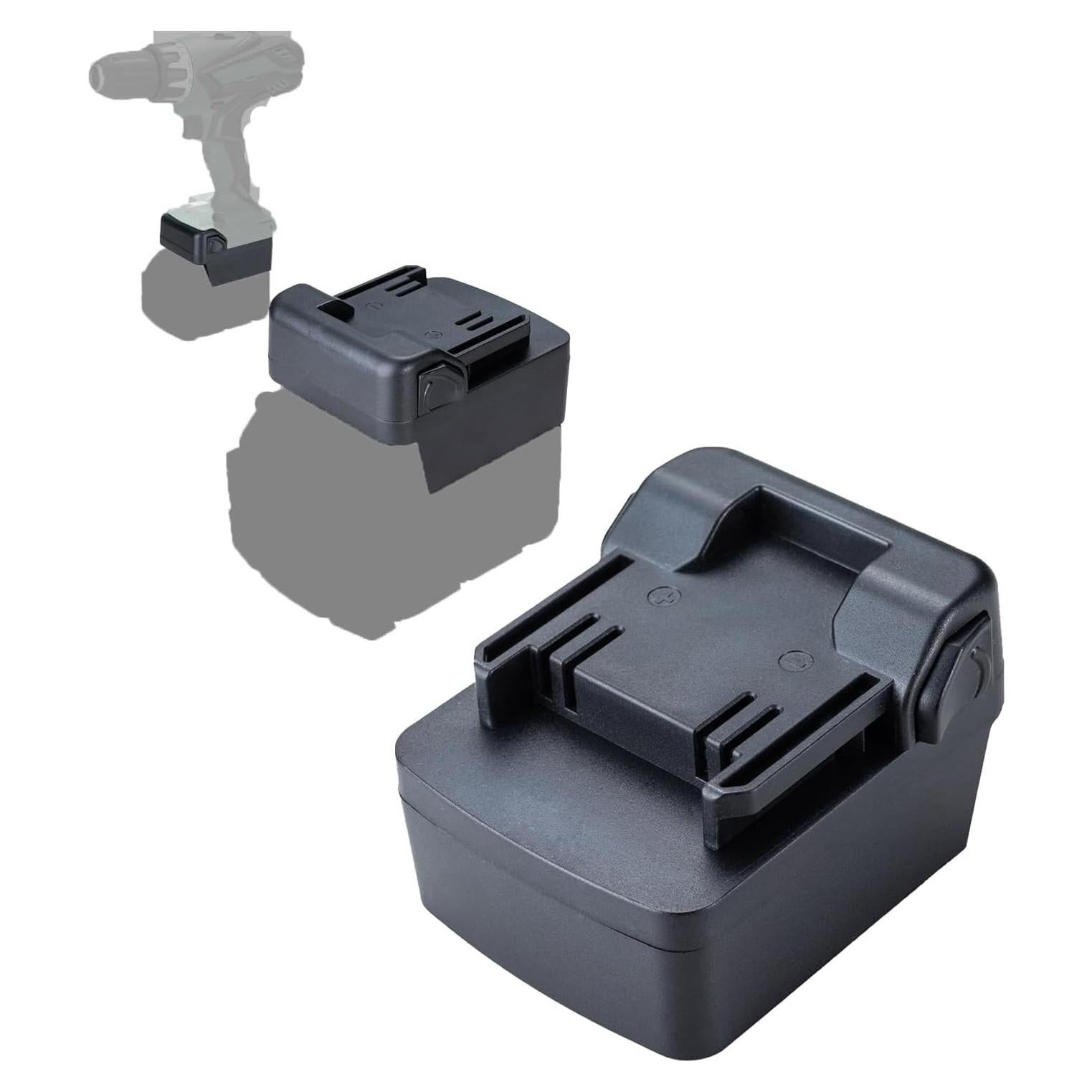 Adaptador de Batería Crtbelfy 18V para Herramientas Hitachi y Metabo