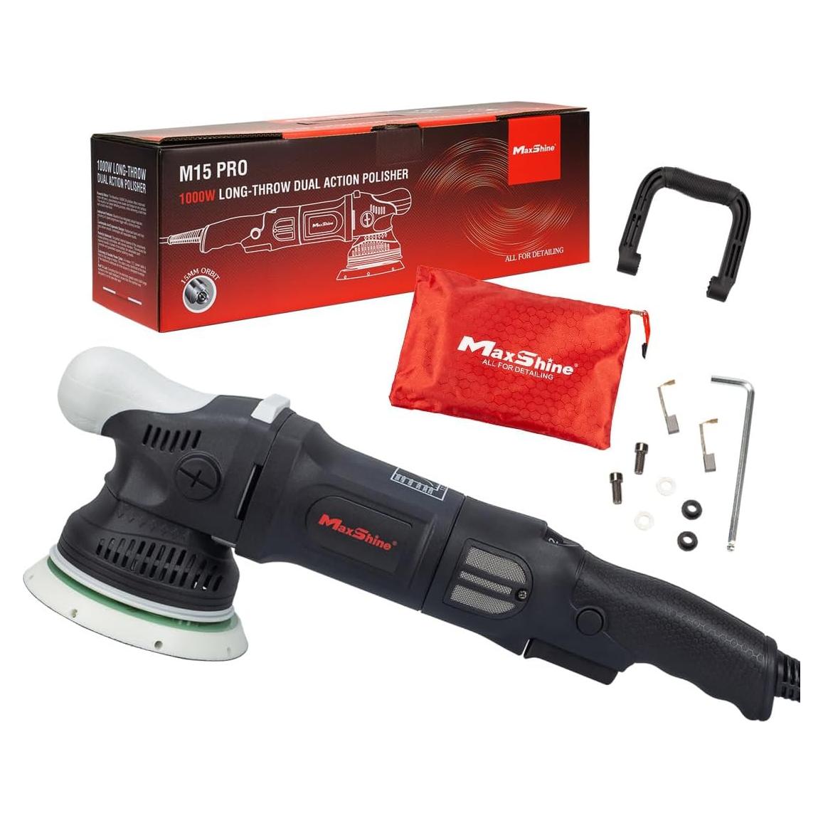 Pulidora Doble Acción Maxshine M15 Pro 1000W 5" 15mm