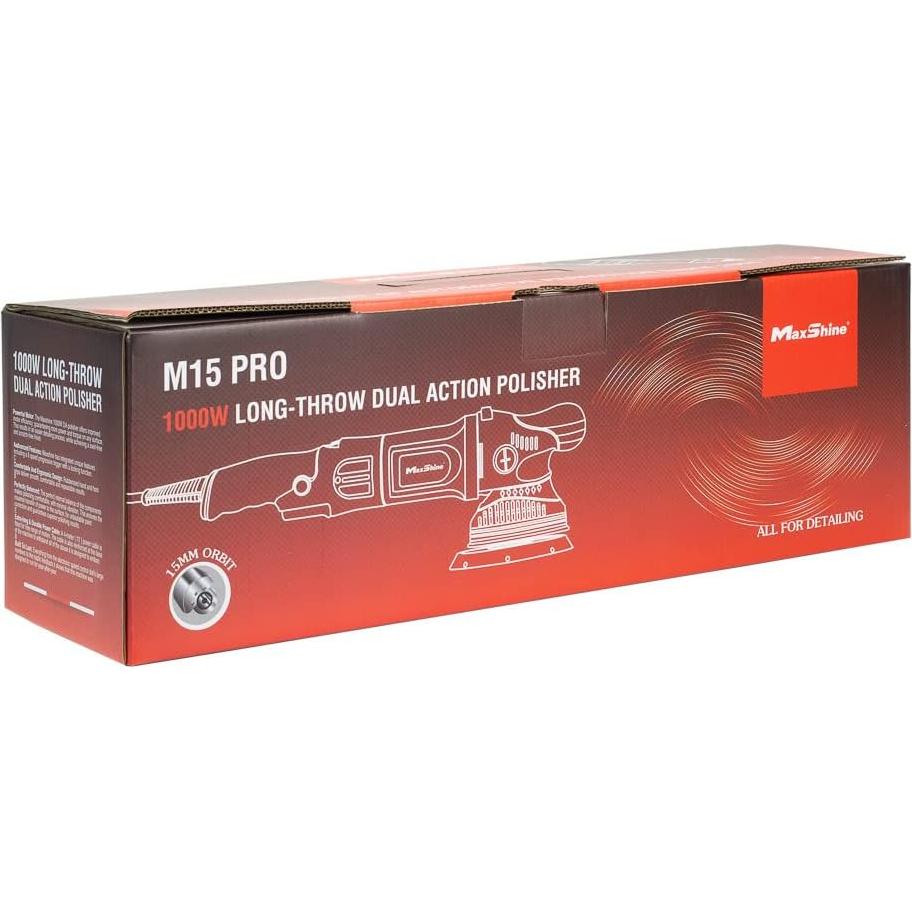 Pulidora Doble Acción Maxshine M15 Pro 1000W 5" 15mm