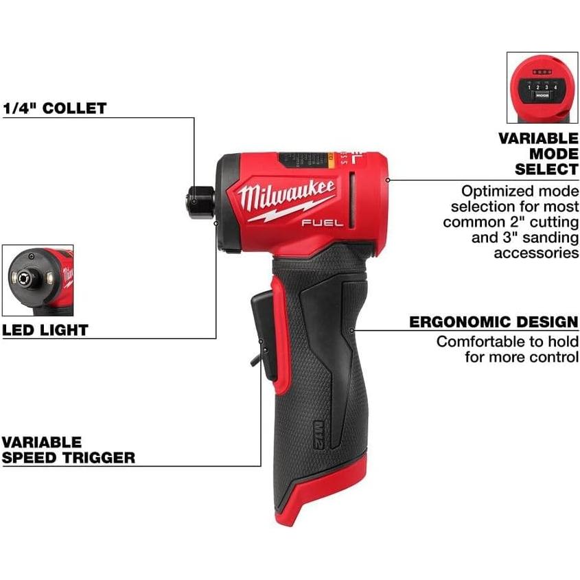 Esmerilador en Ángulo Recto Milwaukee M12 Fuel 3485-20