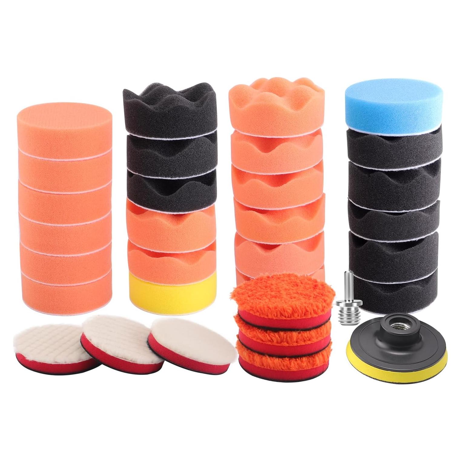 Kit de Pulido ZFE 32 Piezas 3'' (80mm) para Taladro