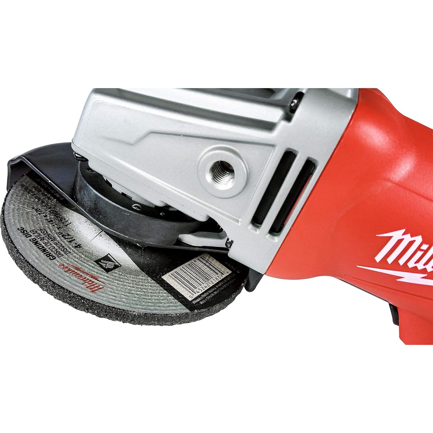 Paquete de 5 Ruedas de Esmeril Milwaukee 4.5" Grano 24