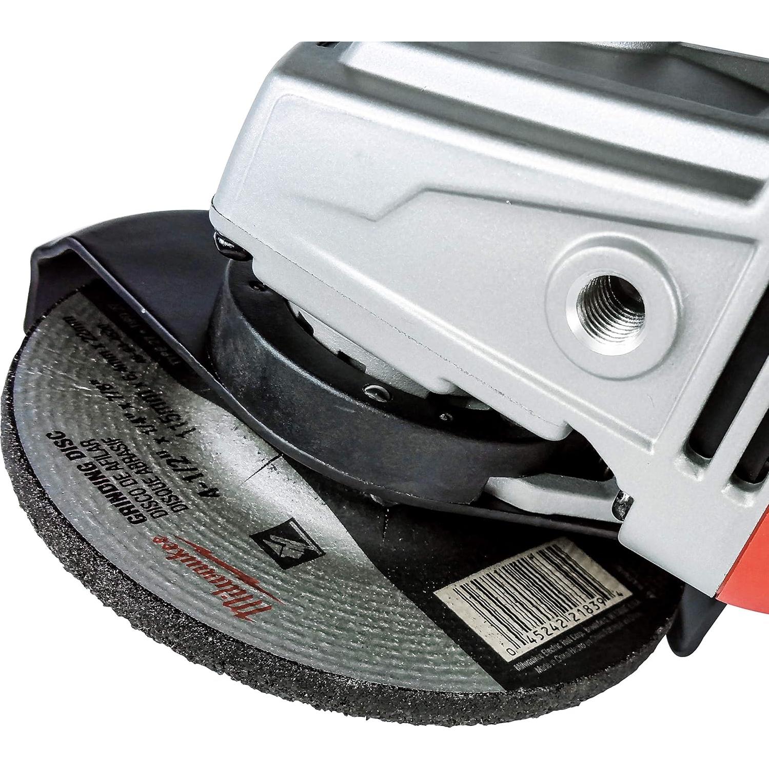 Paquete de 5 Ruedas de Esmeril Milwaukee 4.5" Grano 24