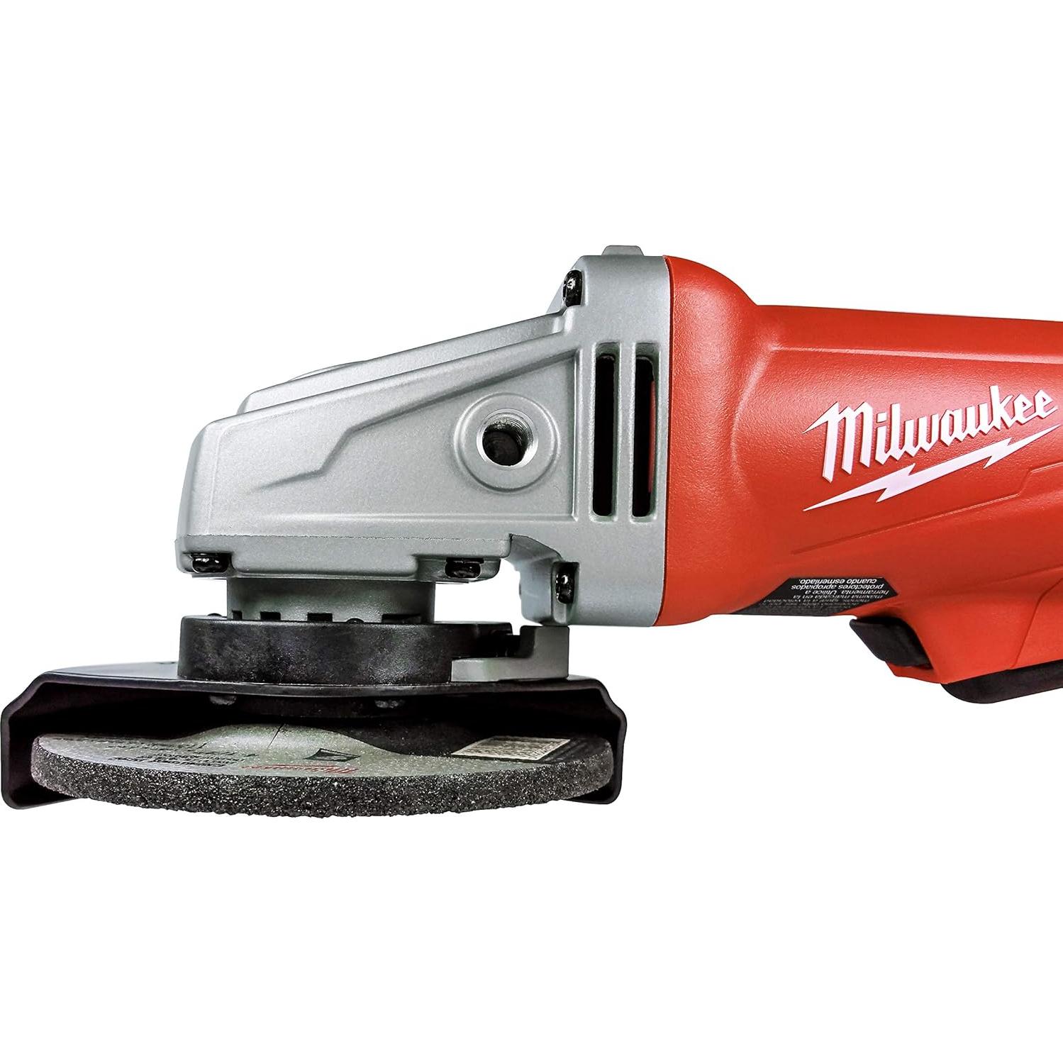 Paquete de 5 Ruedas de Esmeril Milwaukee 4.5" Grano 24