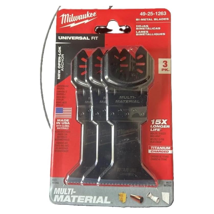 Hojas para herramienta multifuncional Milwaukee 49-25-1263