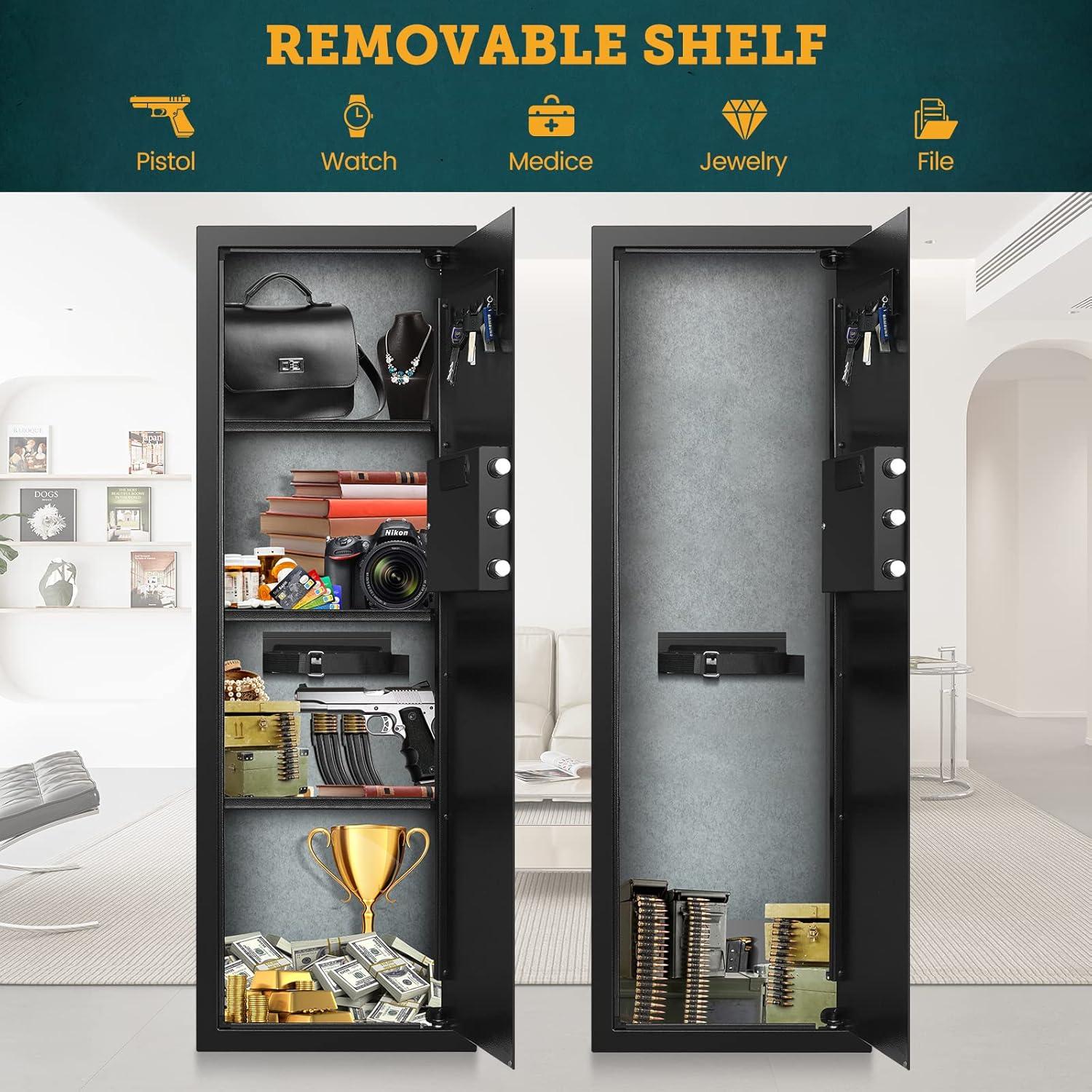 Caja Fuerte a Prueba de Fuego GHJGAGE 110.49 cm Pared Digital