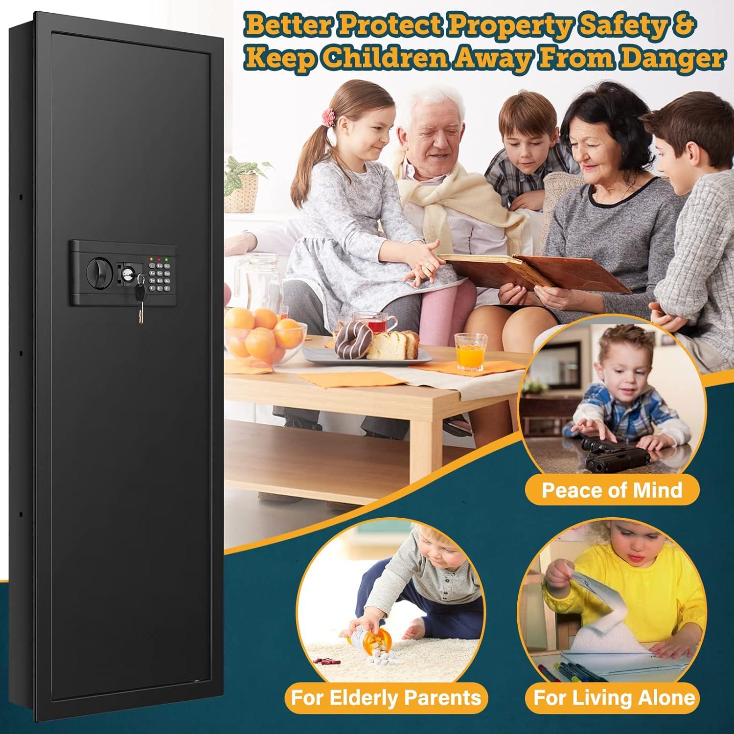 Caja Fuerte a Prueba de Fuego GHJGAGE 110.49 cm Pared Digital