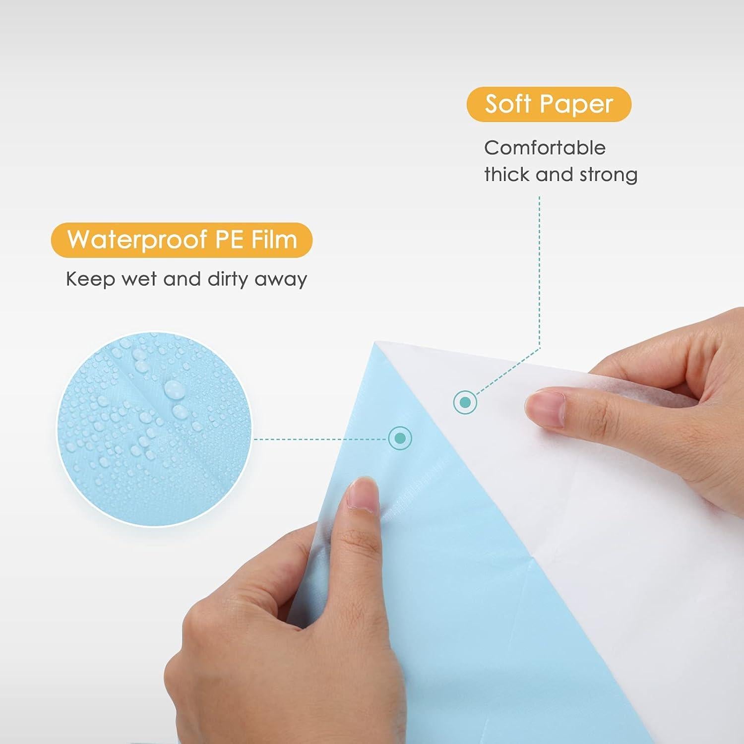 Cubiertas de Asiento de Inodoro Desechables TRIPTIPS 60 Unidades XL