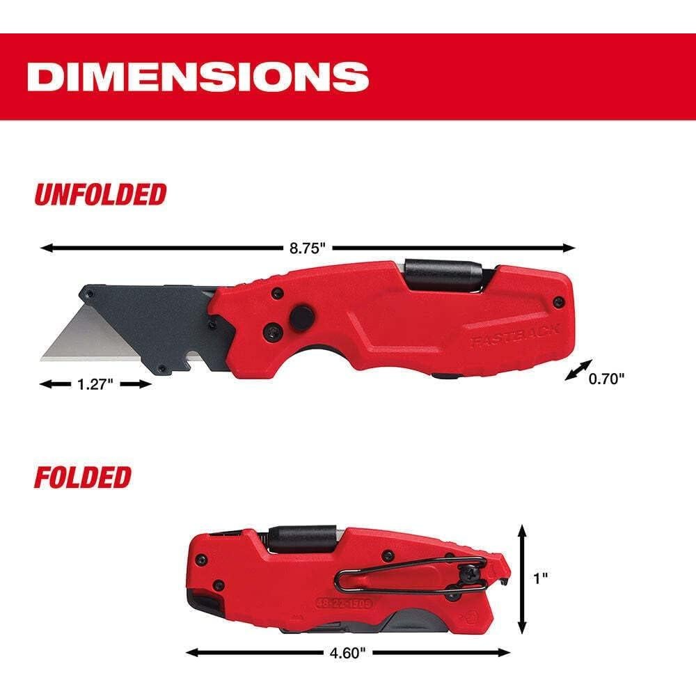 Cuchillo Utility Plegable HIZAL FASTBACK 6in1 22.23cm