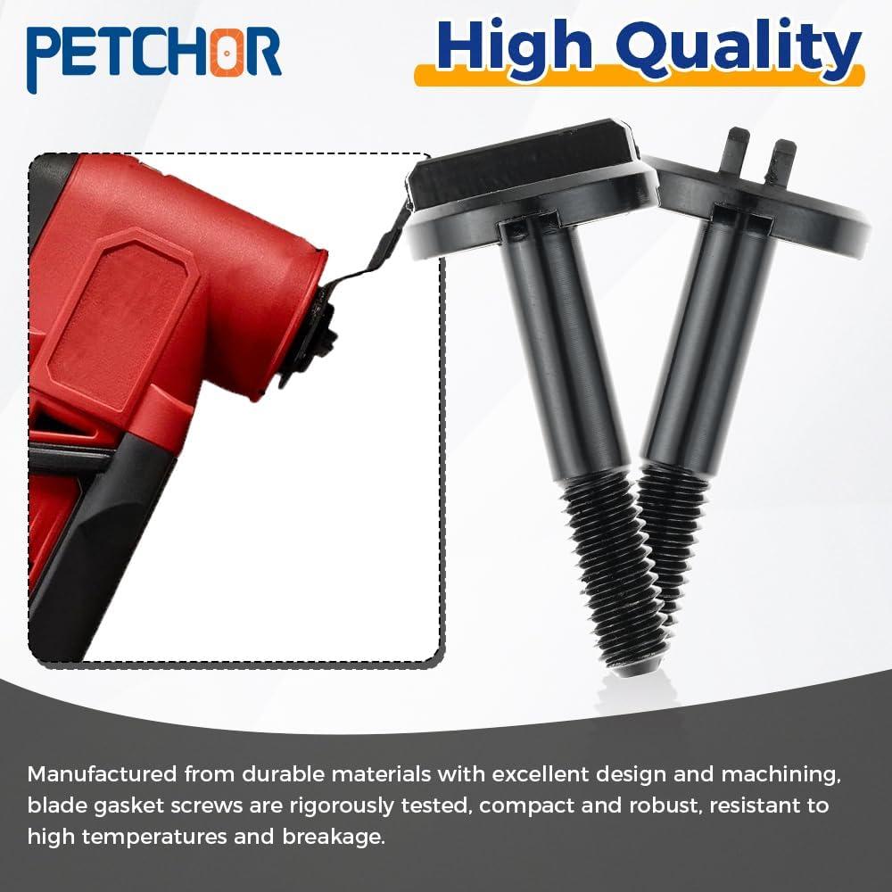 Tornillos de Reemplazo para Almohadilla Milwaukee 06-75-0025 - 2 Pcs