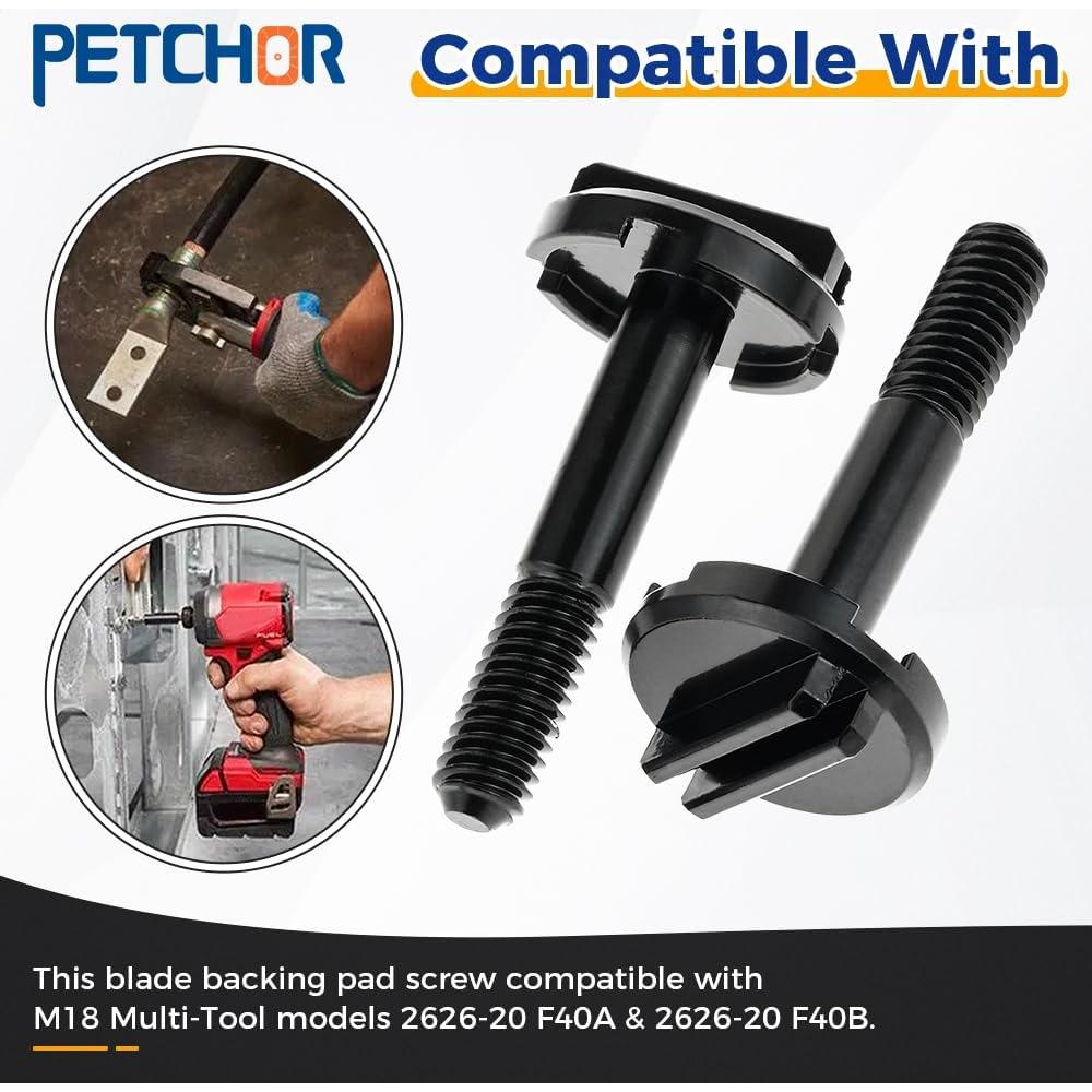 Tornillos de Reemplazo para Almohadilla Milwaukee 06-75-0025 - 2 Pcs