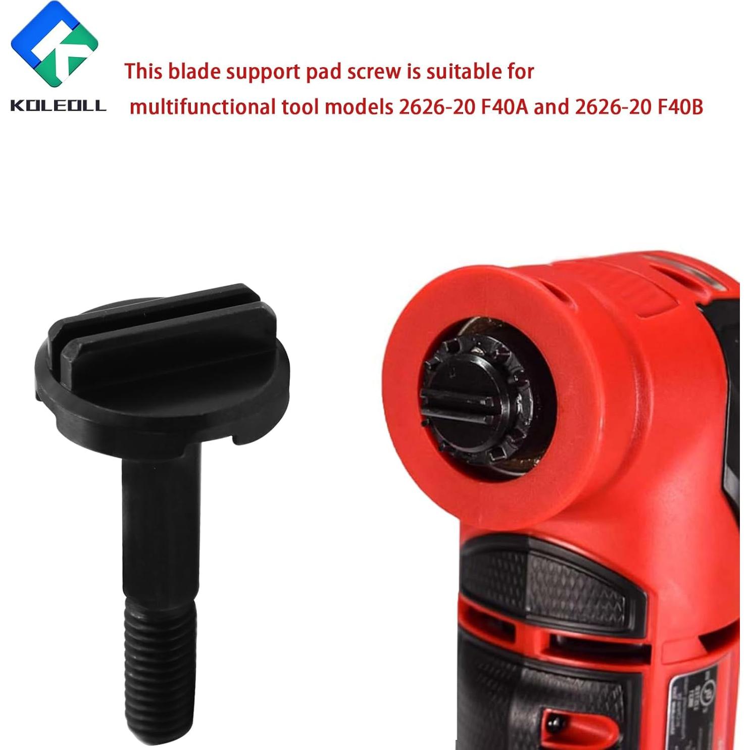 Tornillo de Base de Hoja KOLEOLL 06-75-0025 40mm Compatible Milwaukee M18