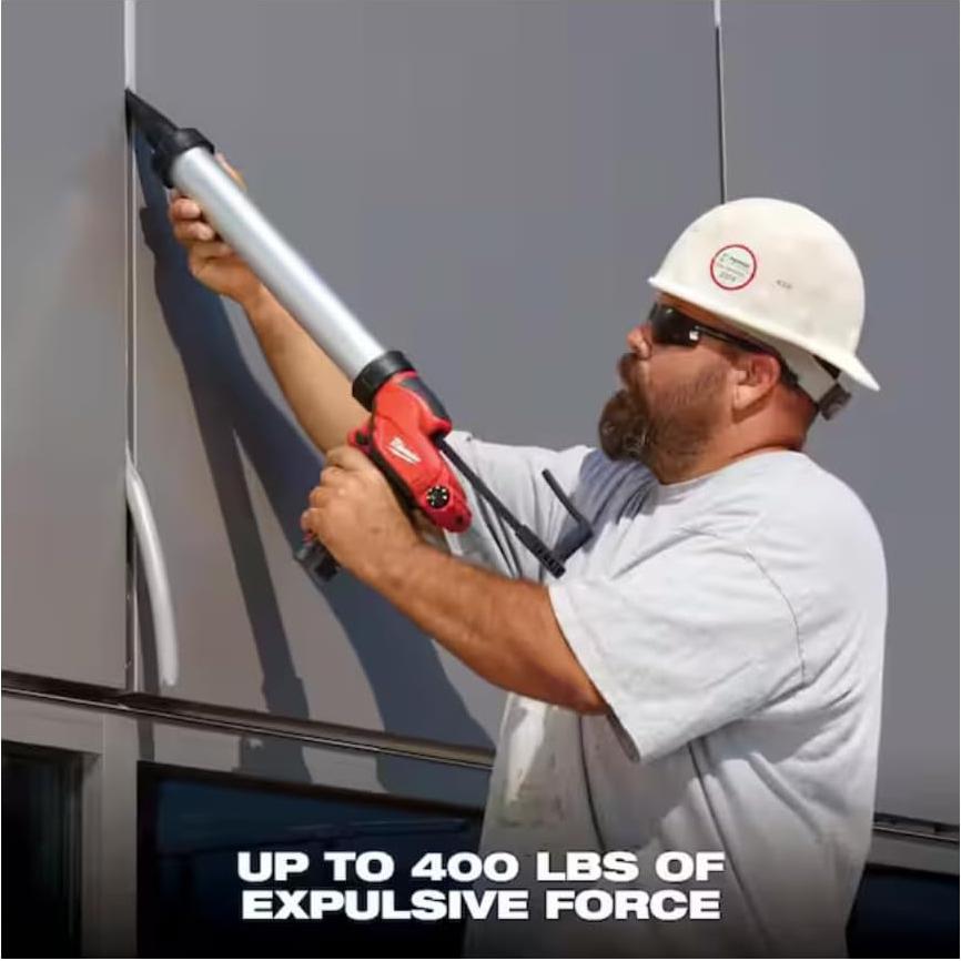 Pistola de Calafateo Milwaukee M12 10 oz Inalámbrica 1.87 kg