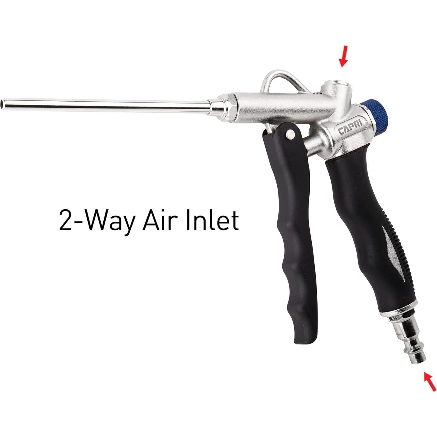 Pistola de Aire Capri Tools CP21089 150 PSI 2 Vías Aluminio