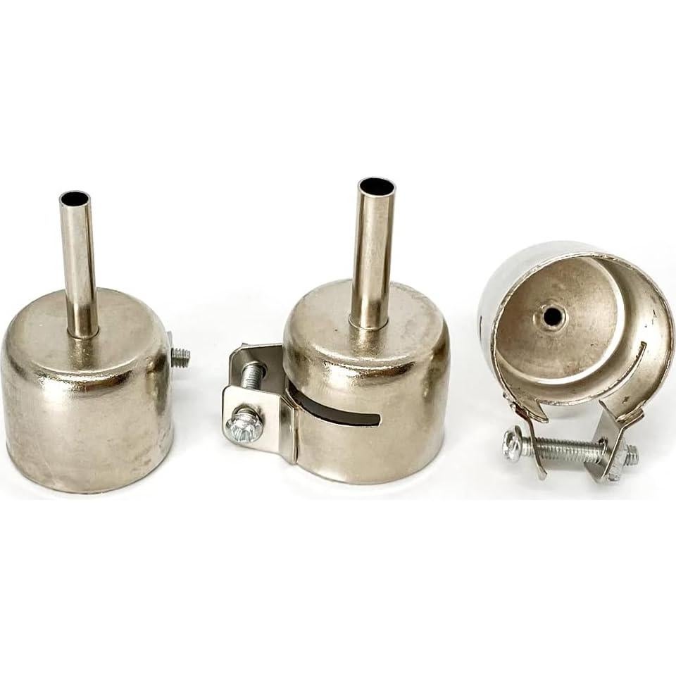 Kit de 12 Boquillas de Acero Inoxidable para Pistola de Calor 850