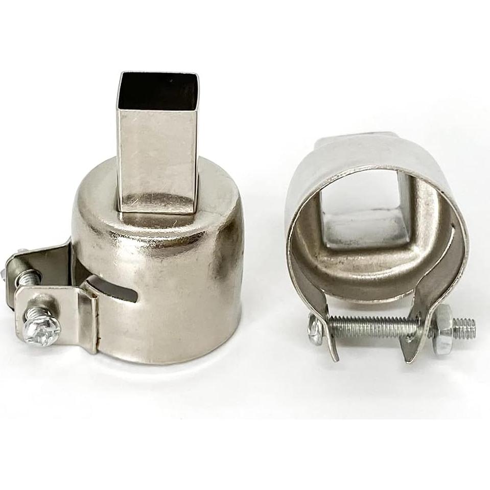 Kit de 12 Boquillas de Acero Inoxidable para Pistola de Calor 850