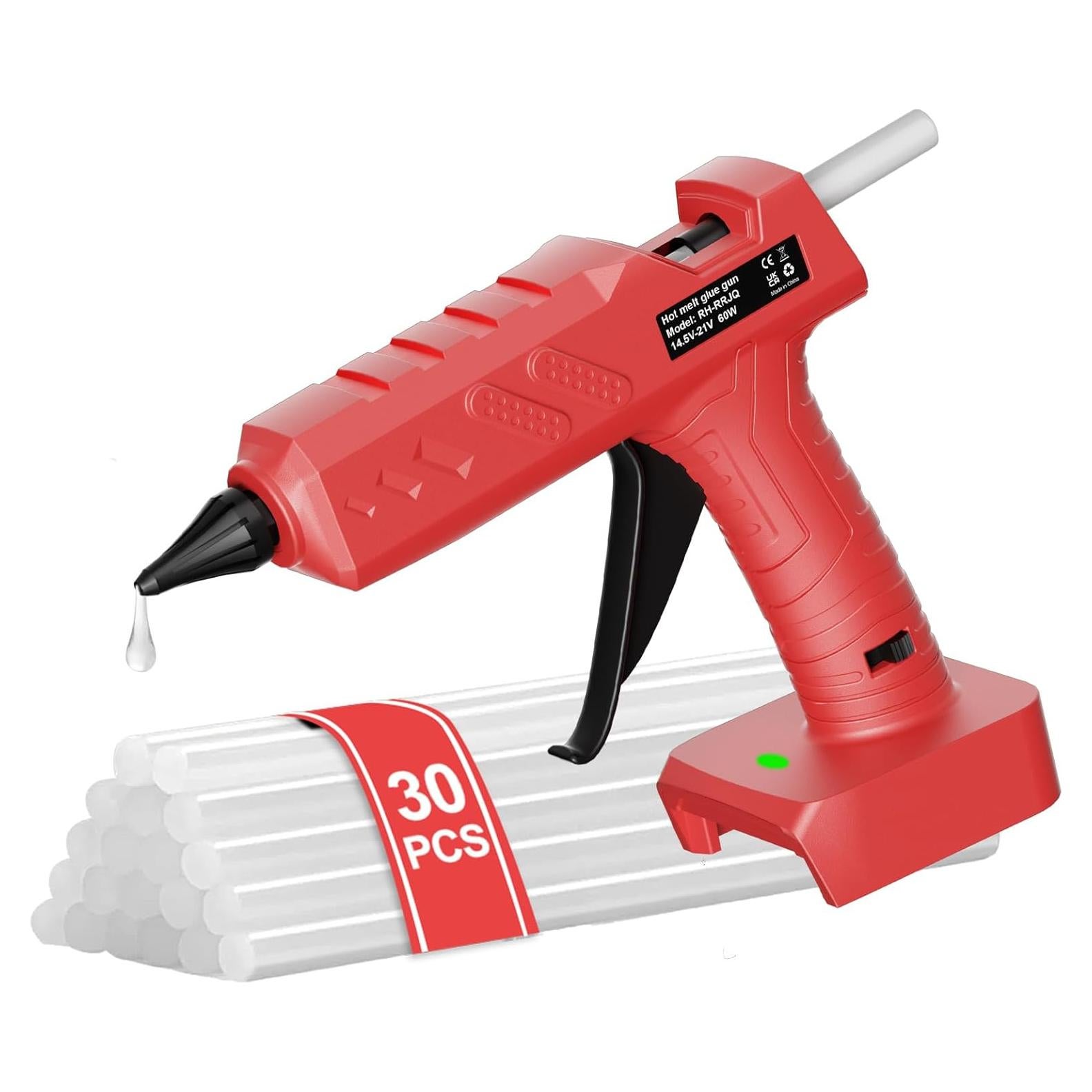 Pistola de Pegamento Caliente Inalámbrica Samvinor 60W 18V