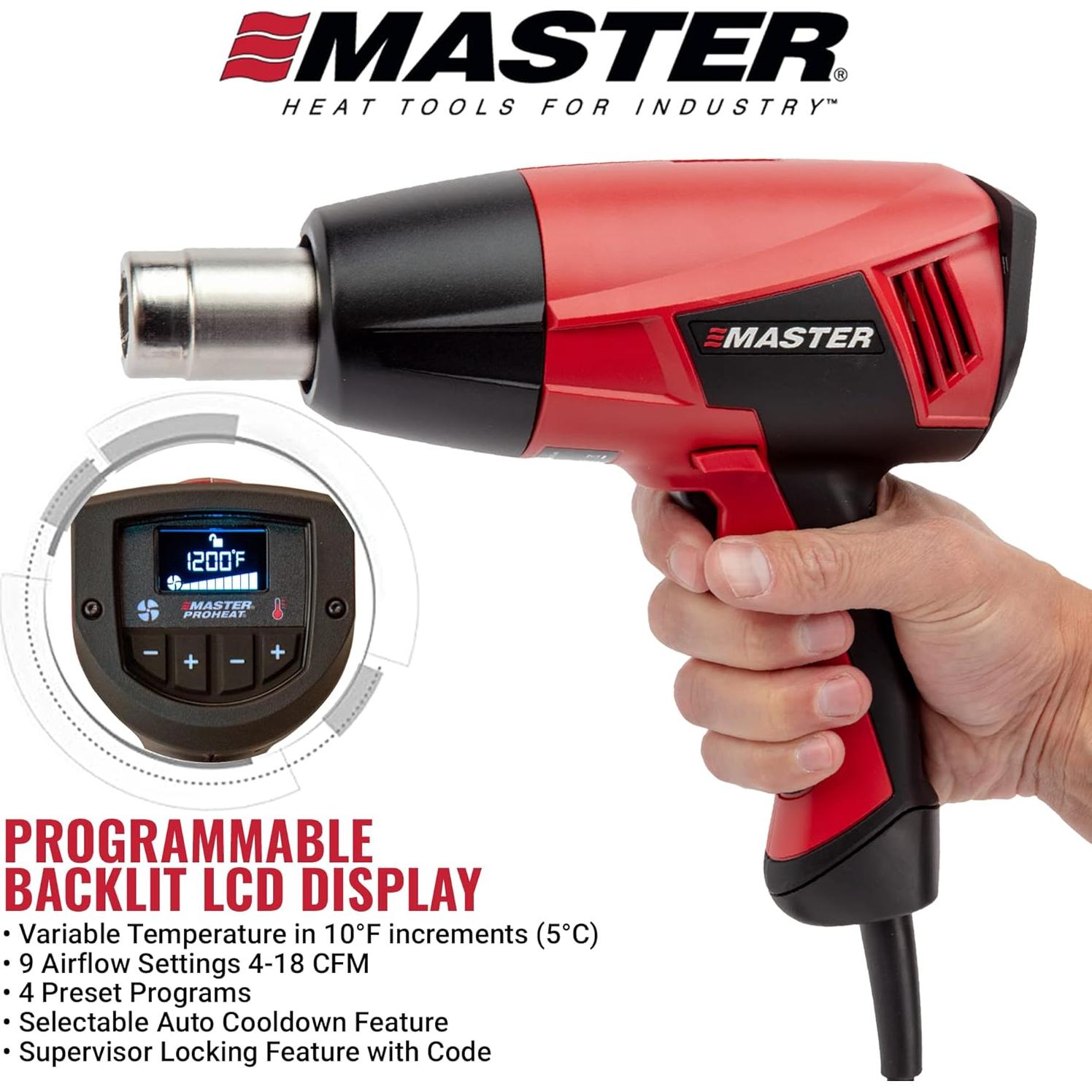 Pistola de Calor Profesional Master Appliance PH-1400A 1560W