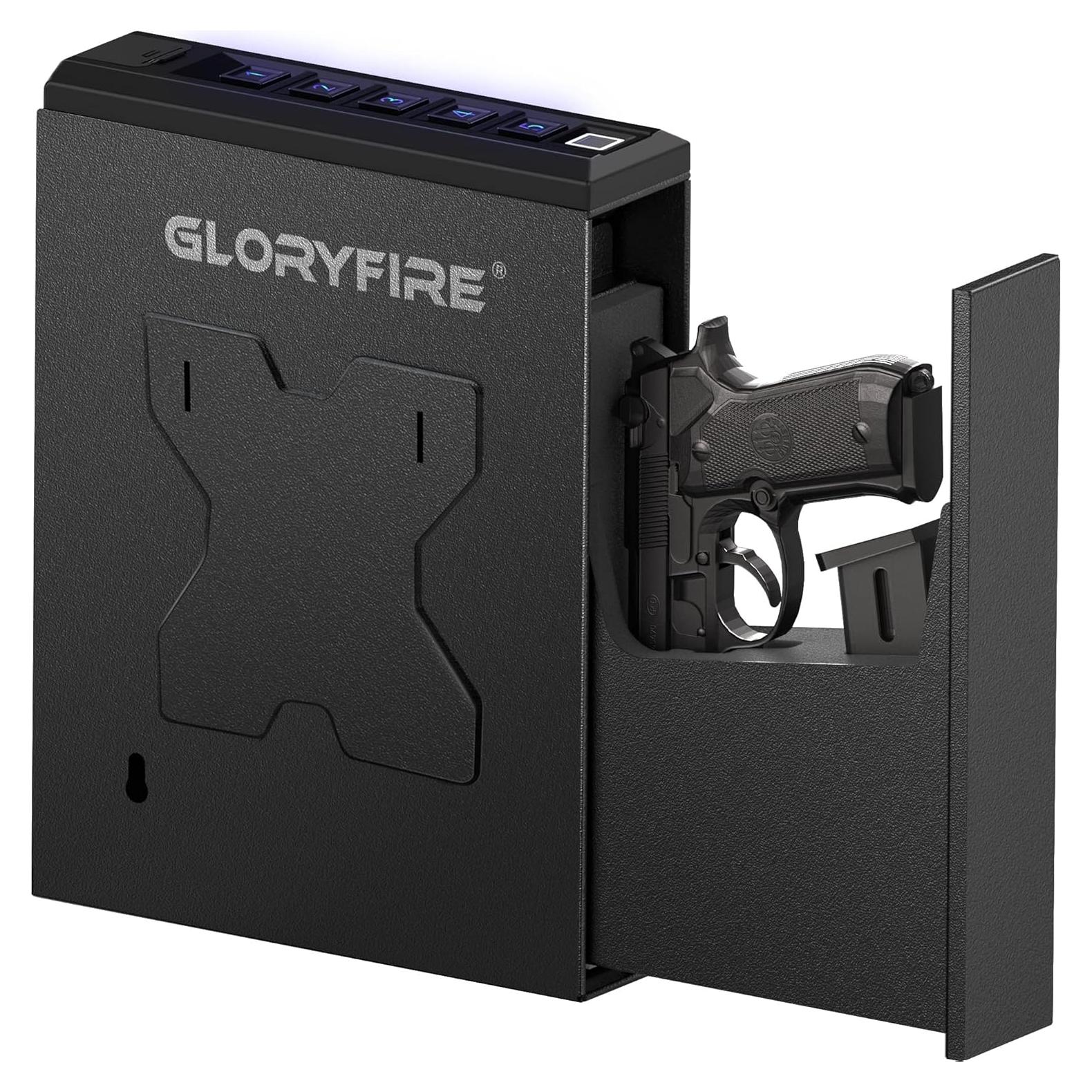Caja Fuerte Biométrica para Armas GLORYFIRE LH-GF6005 30.1x23cm