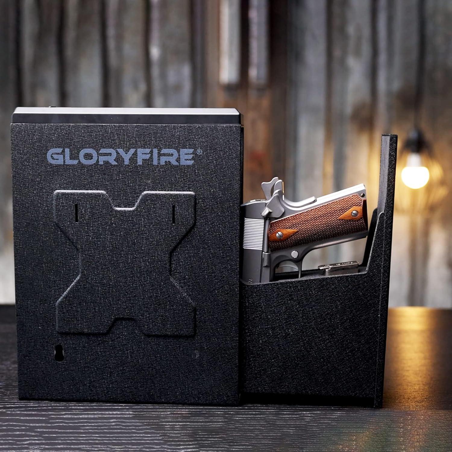 Caja Fuerte Biométrica para Armas GLORYFIRE LH-GF6005 30.1x23cm